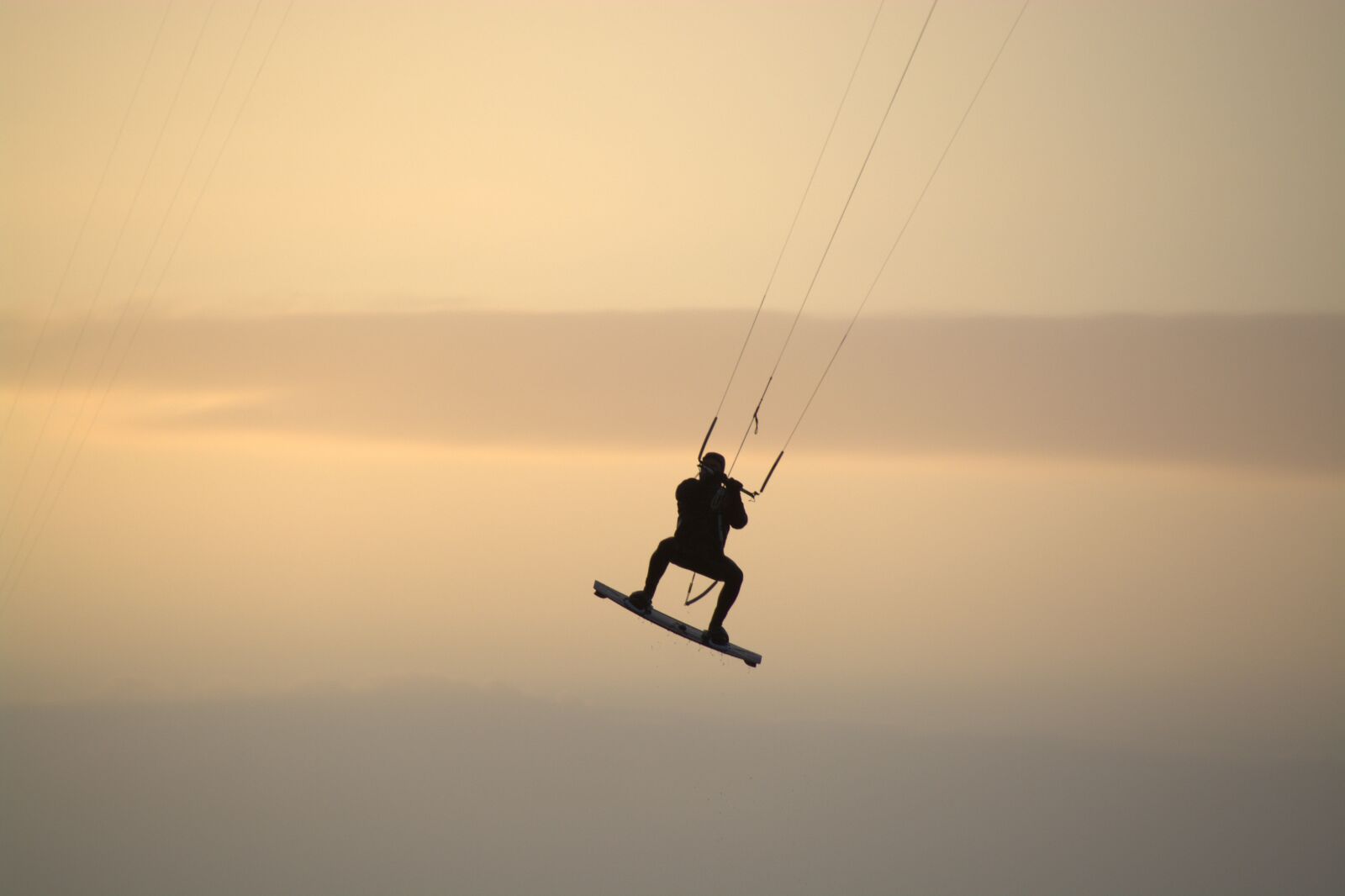Nikon D5200 sample photo. Kite surfer, flying, kite photography