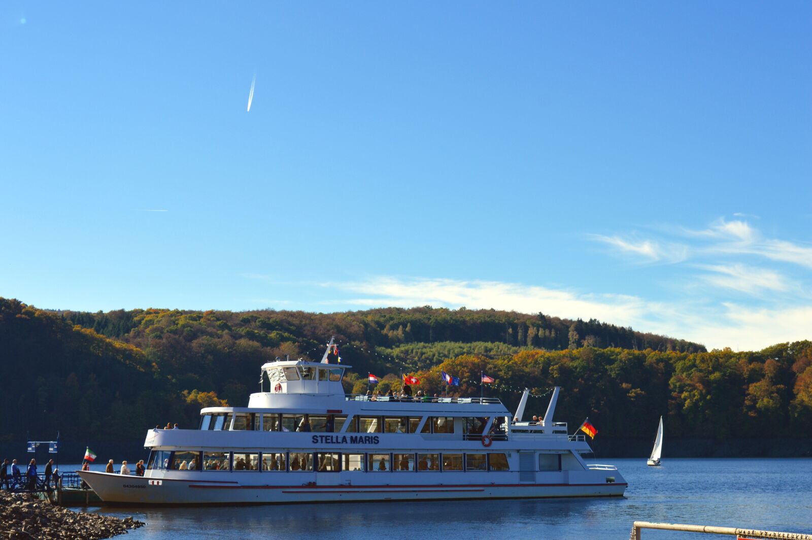 Nikon D3200 sample photo. Rurtalsperre, schwammenauel, eifel photography