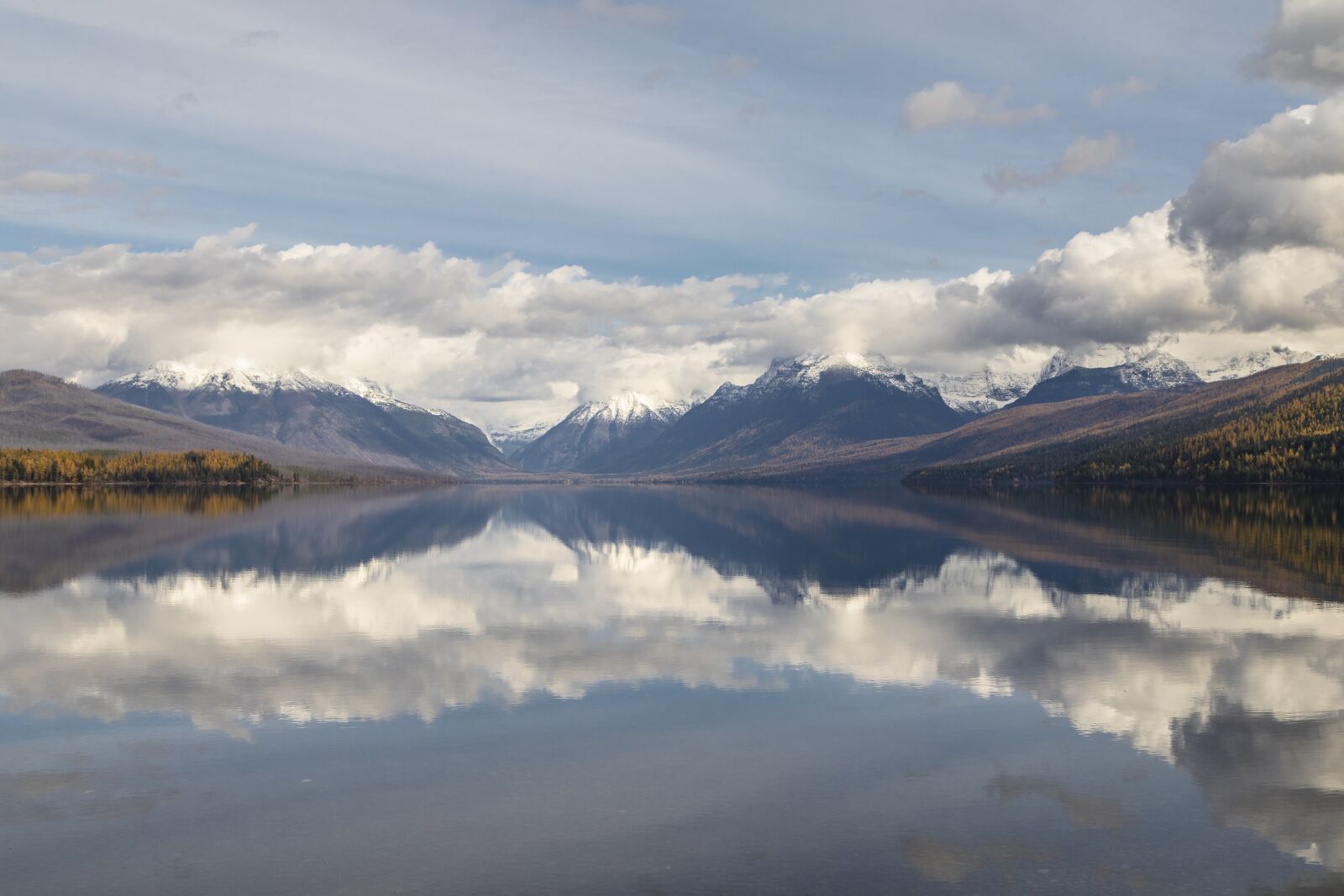 Canon EOS 5D Mark IV sample photo. Lake mcdonald, landscape, clouds photography