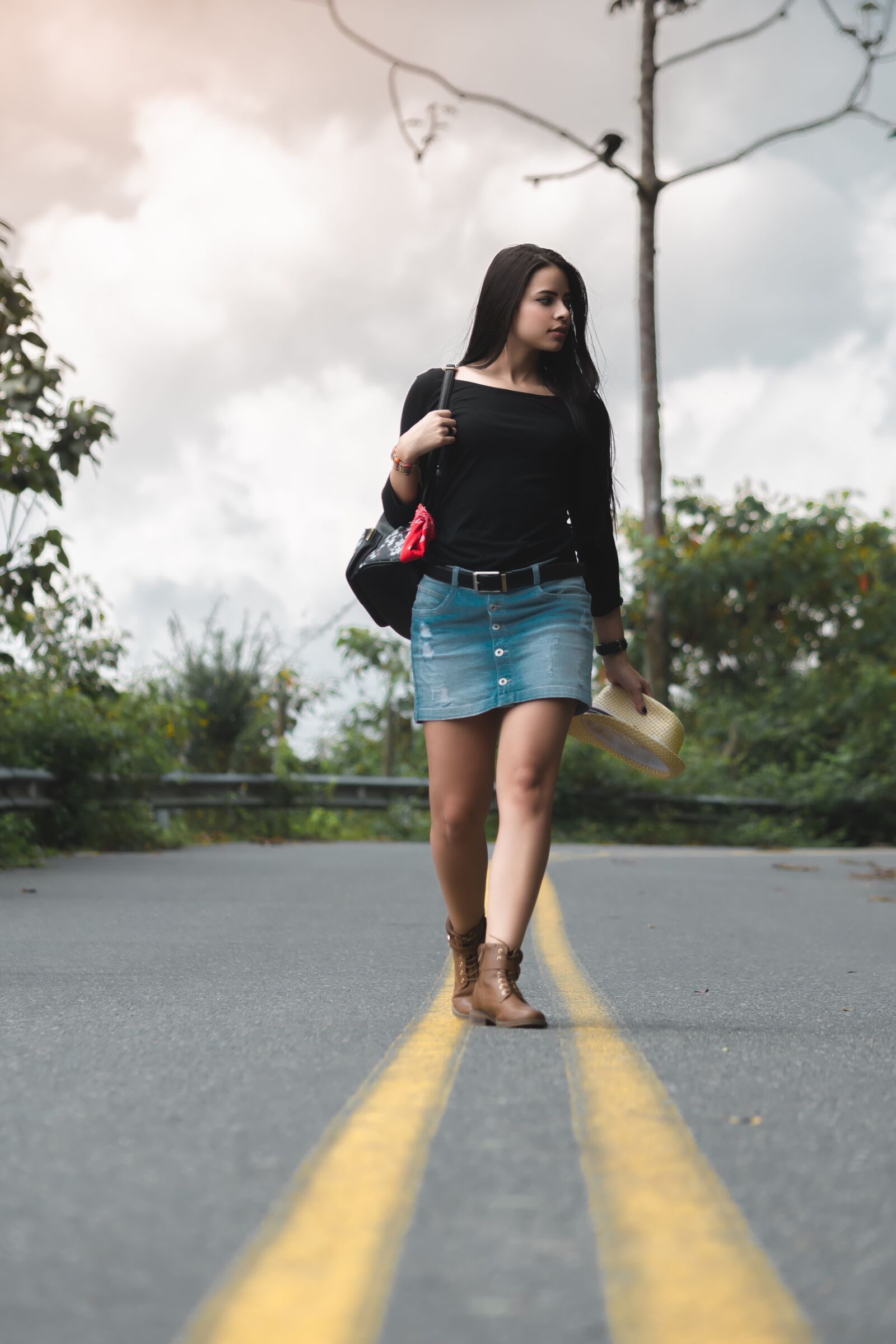 Nikon D500 sample photo. City, girl, women photography