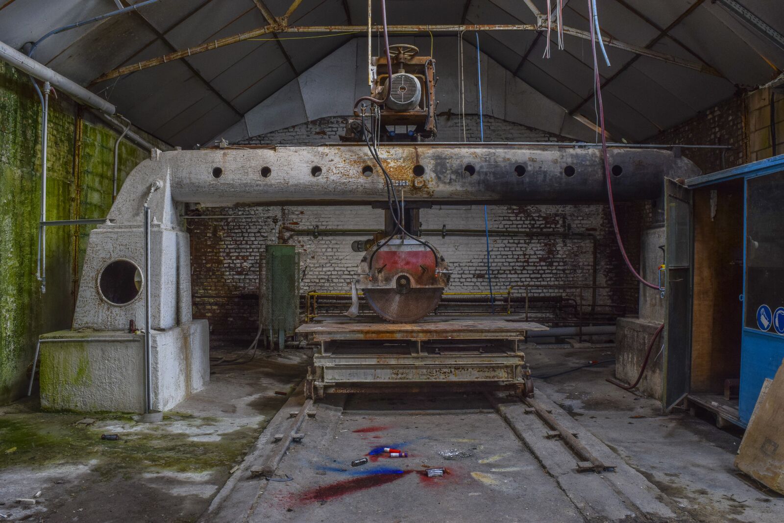 Nikon D3300 sample photo. Lost places, factory, industry photography