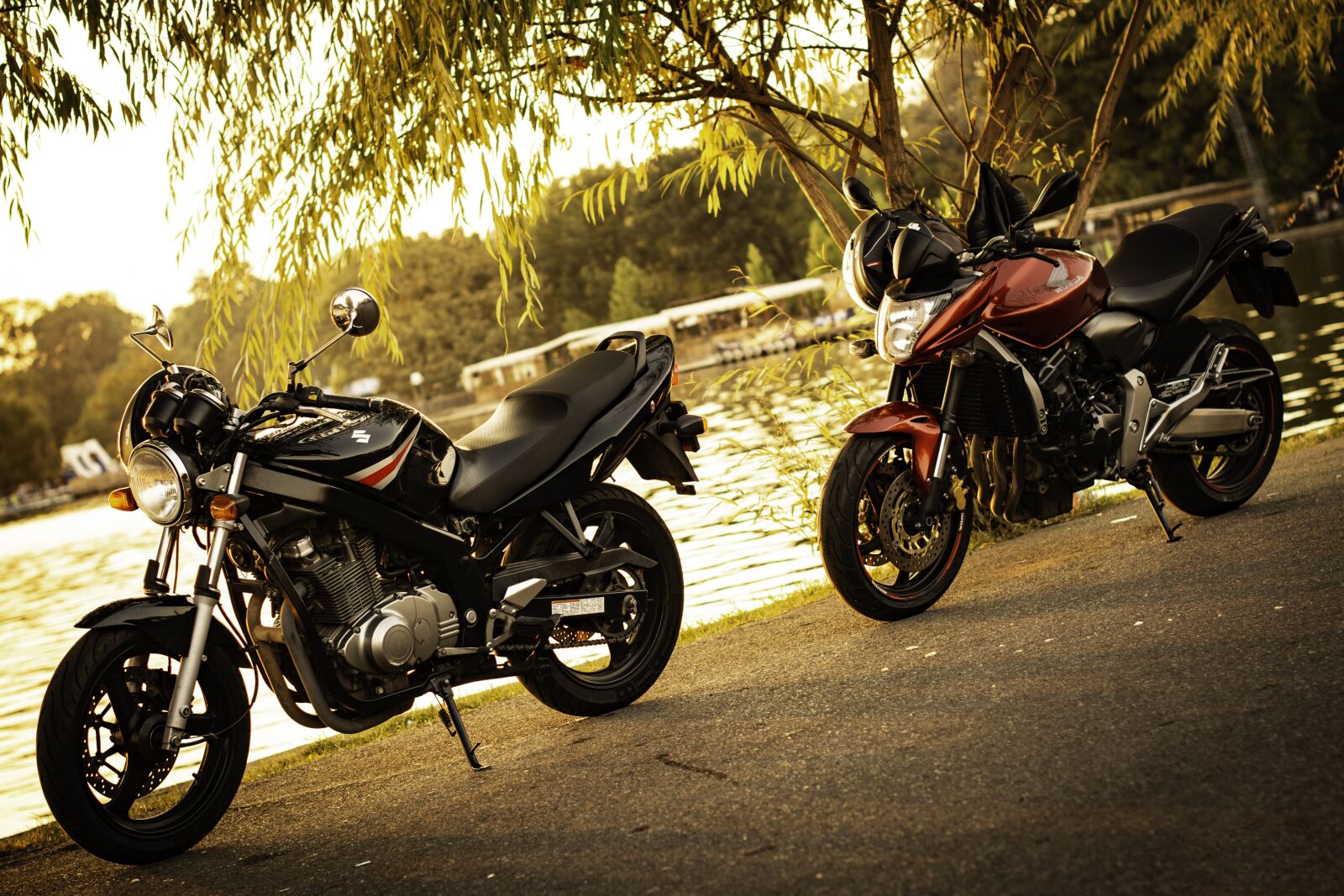Nikon D7100 sample photo. Motorcycles, park, vehicle photography