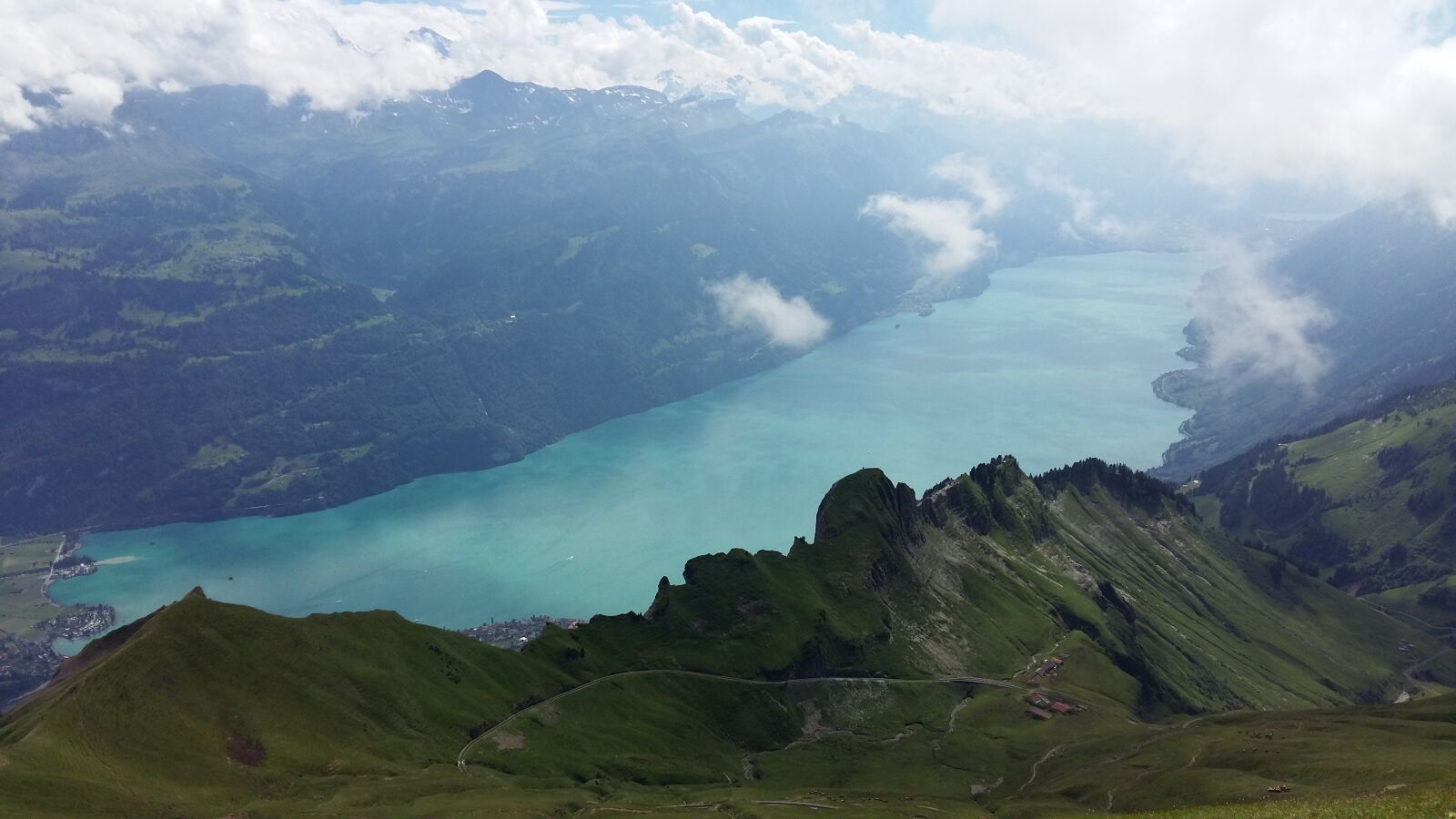 Samsung Galaxy A5 sample photo. Lake brienz, mountains, lake photography