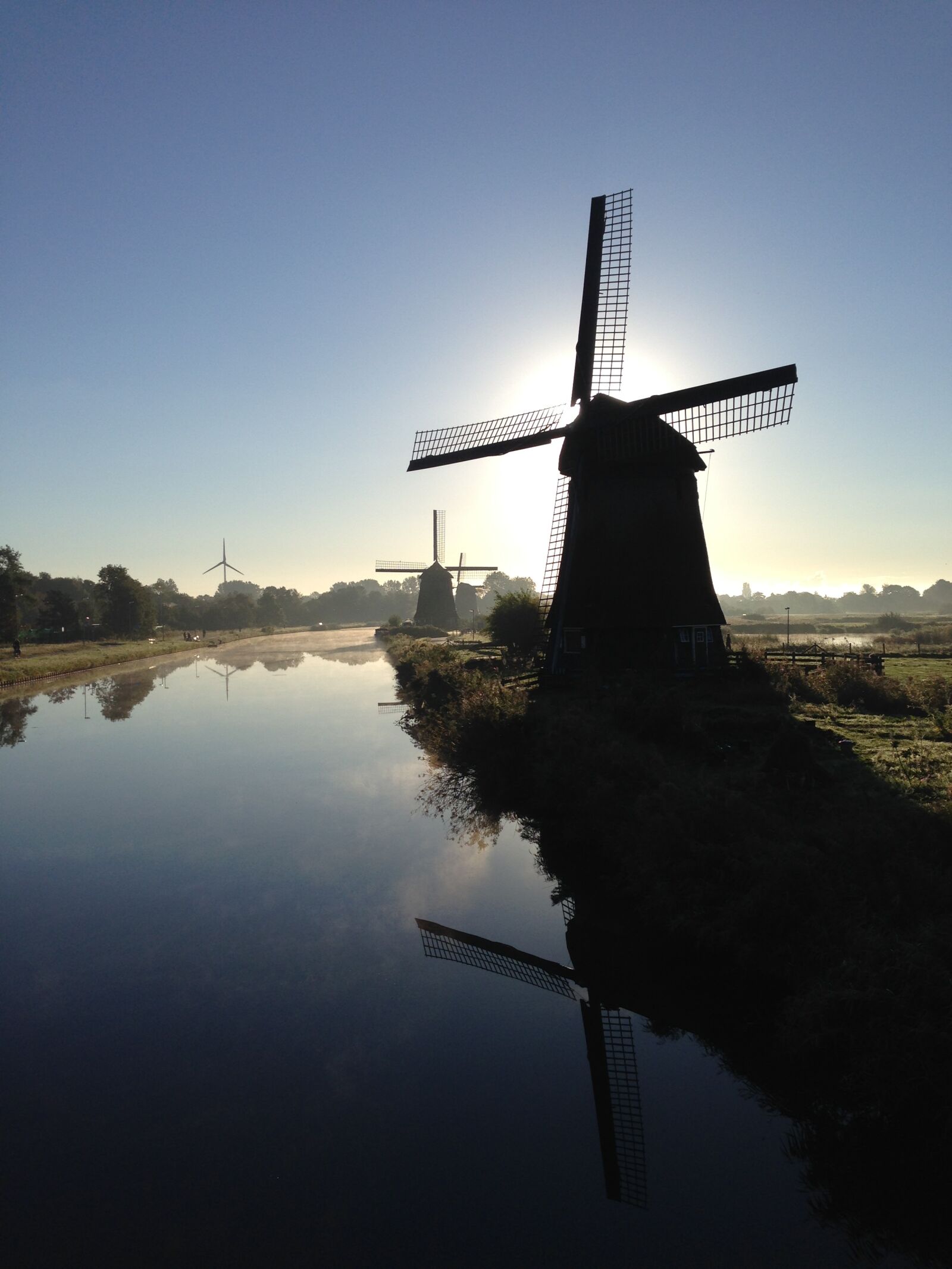 iPhone 5 back camera 4.12mm f/2.4 sample photo. Windmill, alkmaar, holland photography
