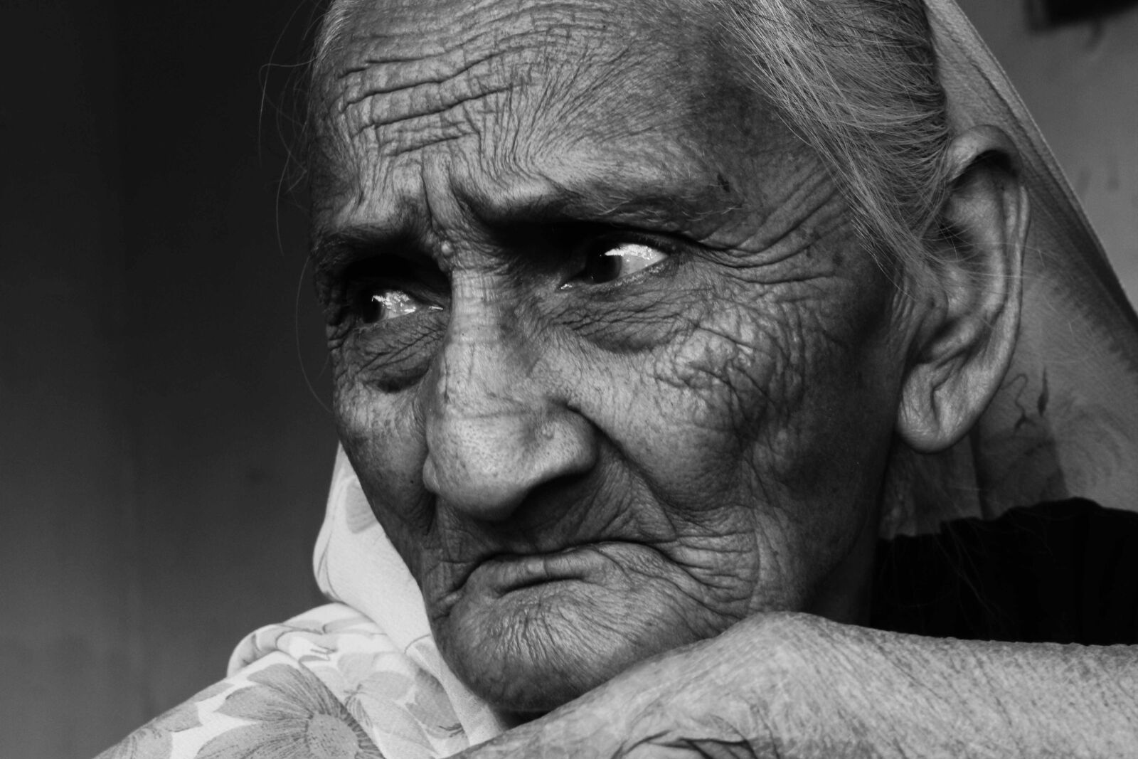 Canon EOS 600D (Rebel EOS T3i / EOS Kiss X5) sample photo. Black and white, portrait photography