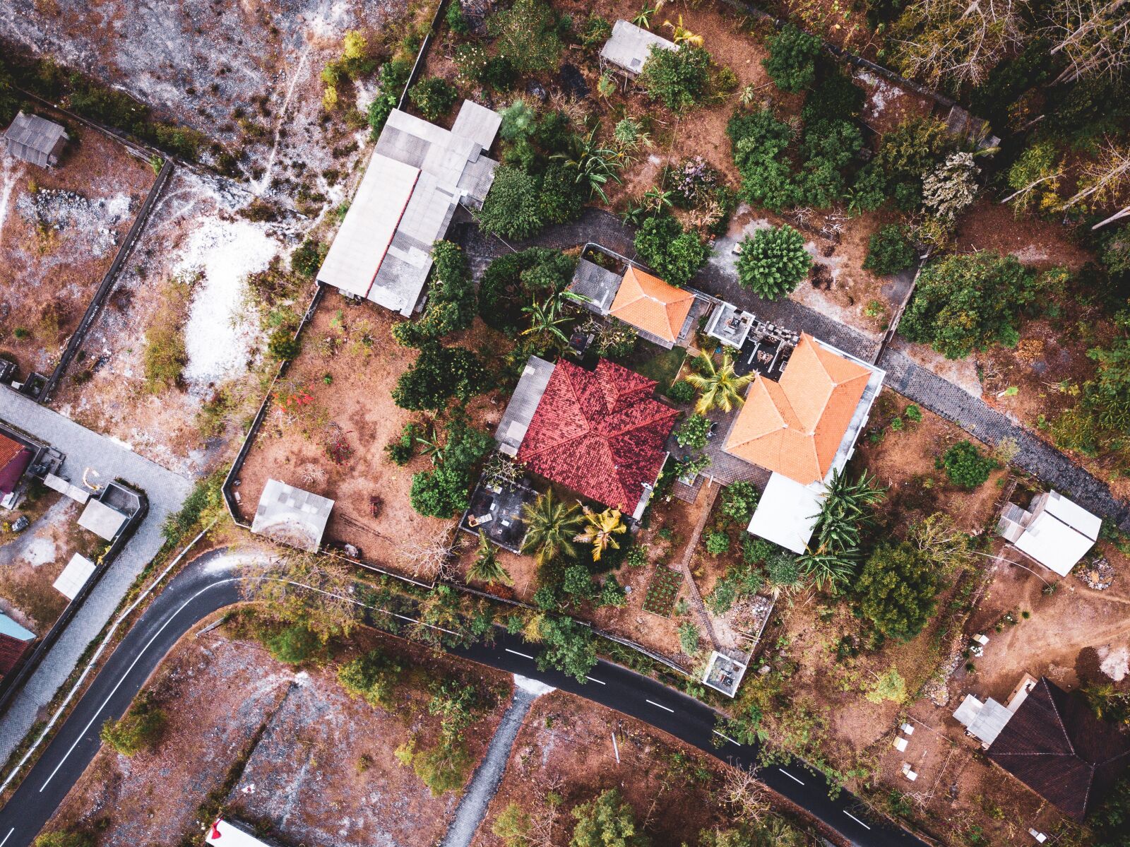 DJI FC220 sample photo. Building, village, architecture photography