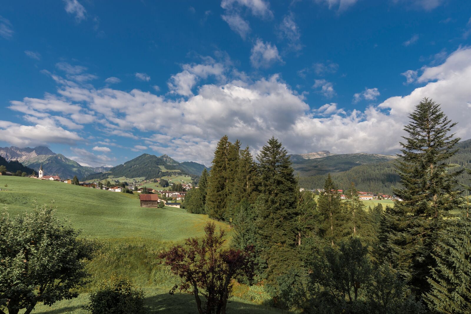 Nikon D610 sample photo. Landscape, mountains, kleinwalsertal photography