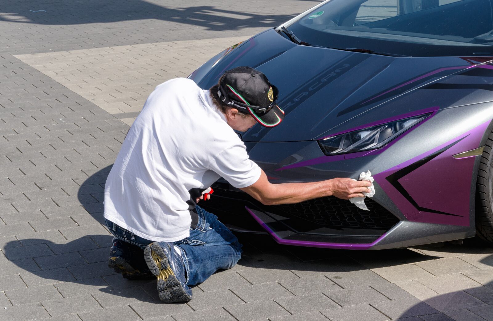 Nikon D5100 sample photo. Lamborghini, auto, speed up photography