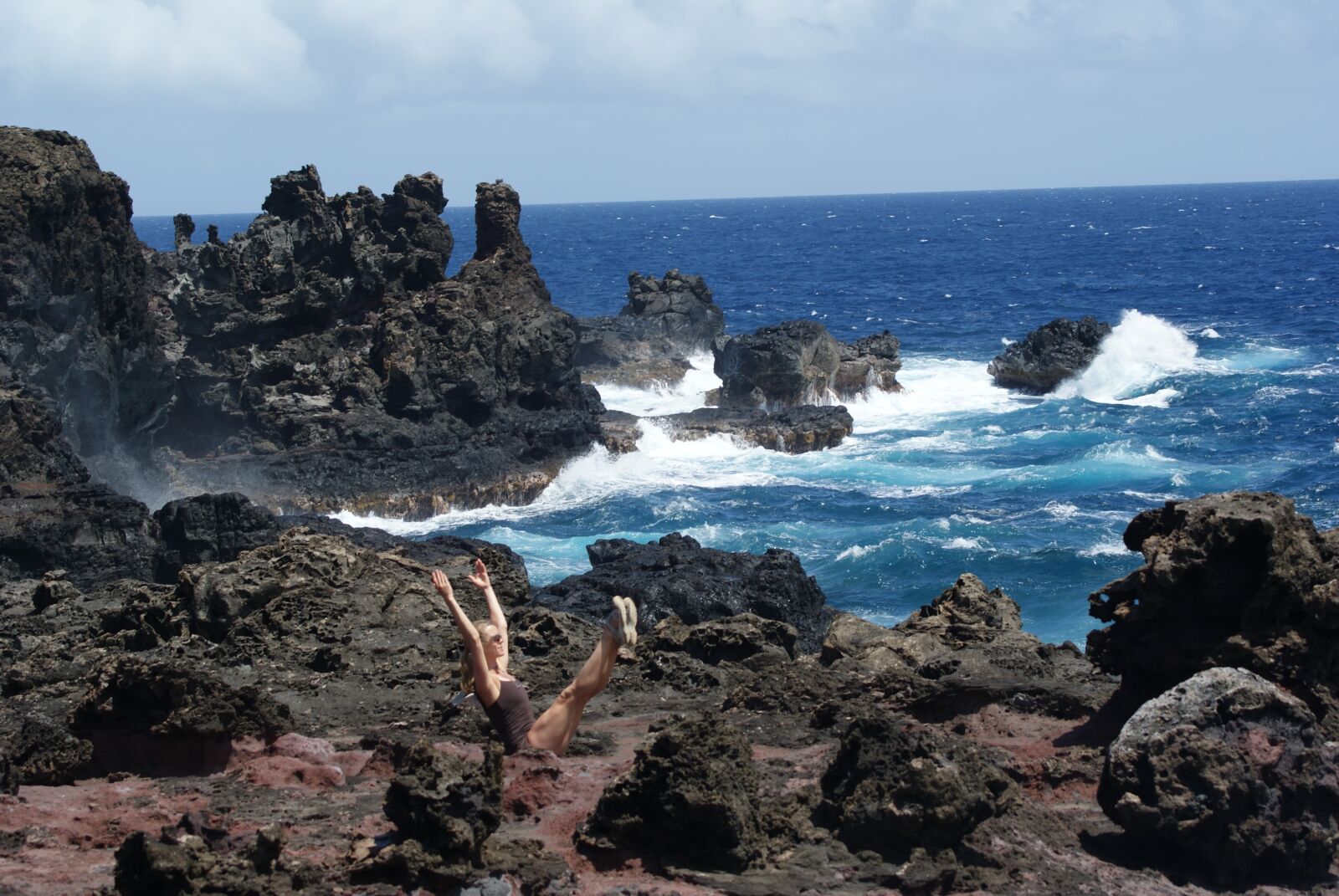 Sony Alpha DSLR-A300 sample photo. Yoga, pilates, shoreline photography
