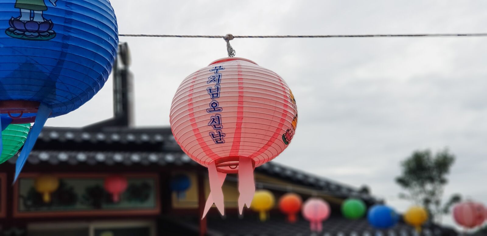 Samsung SM-N950N sample photo. Buddha's birthday, lantern, temple photography