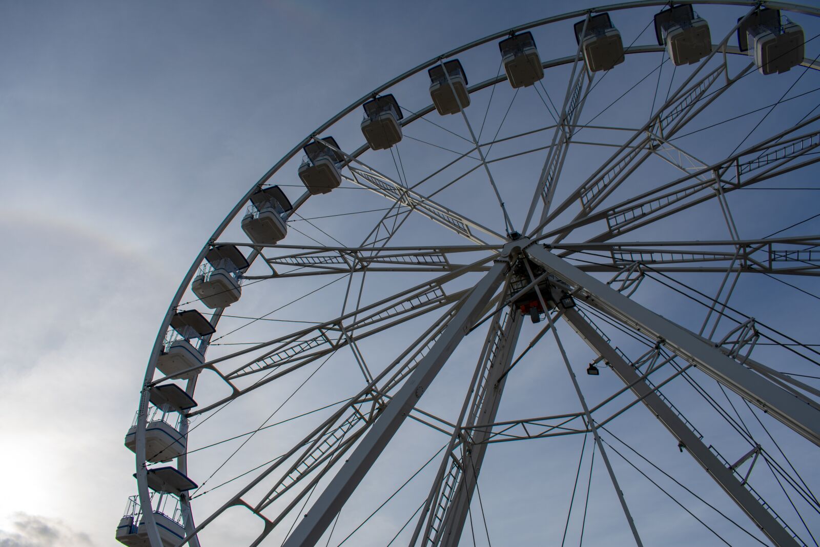 Nikon D3400 sample photo. Ferris wheel, attraction, cascais photography