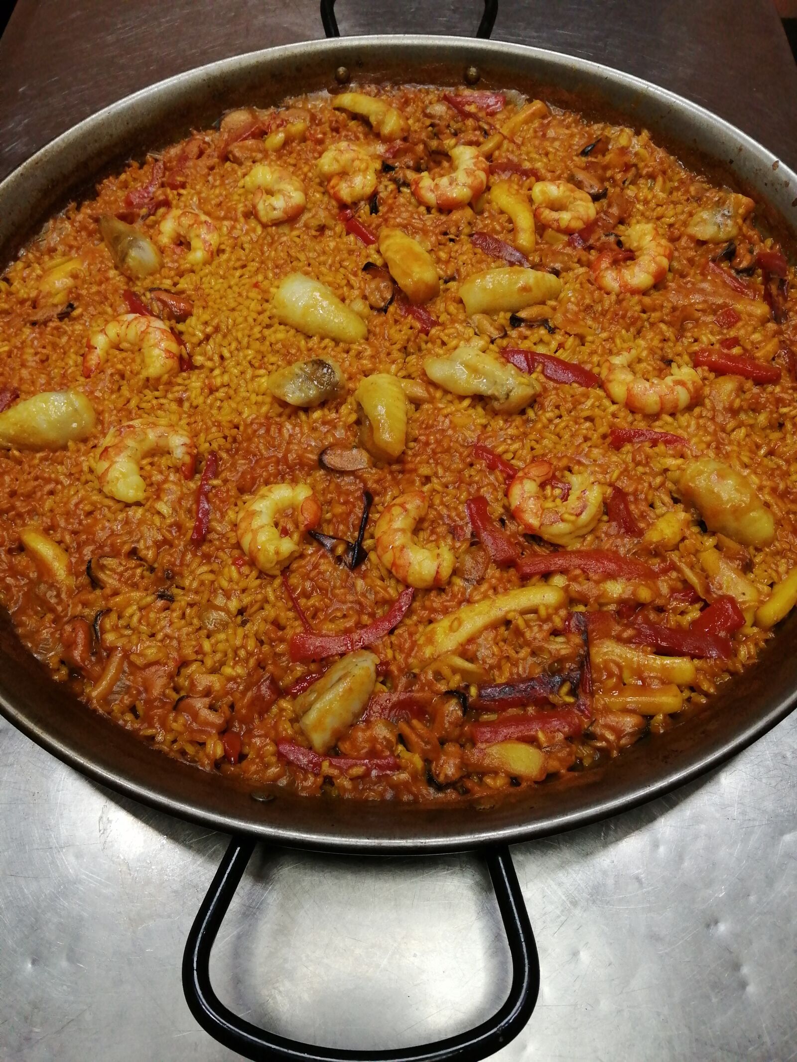 HUAWEI P SMART 2019 sample photo. Arros del senyoret, paella photography