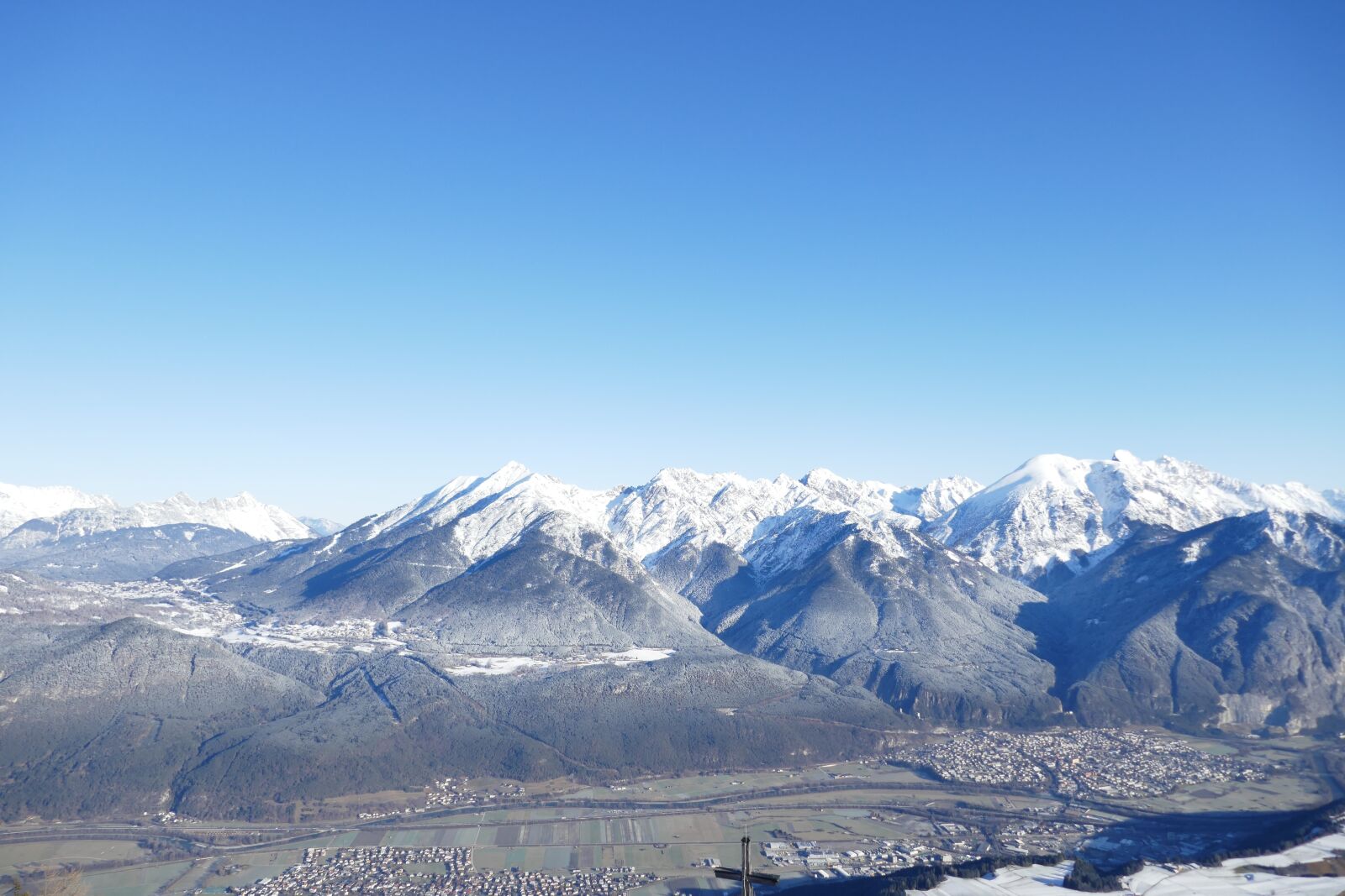Panasonic DMC-TZ101 sample photo. Panorama, mountains, winter photography