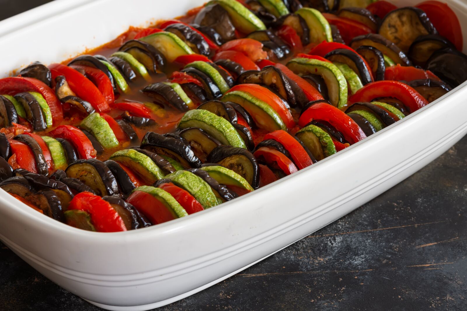 Nikon D7200 sample photo. Ratatouille, casserole, dish photography