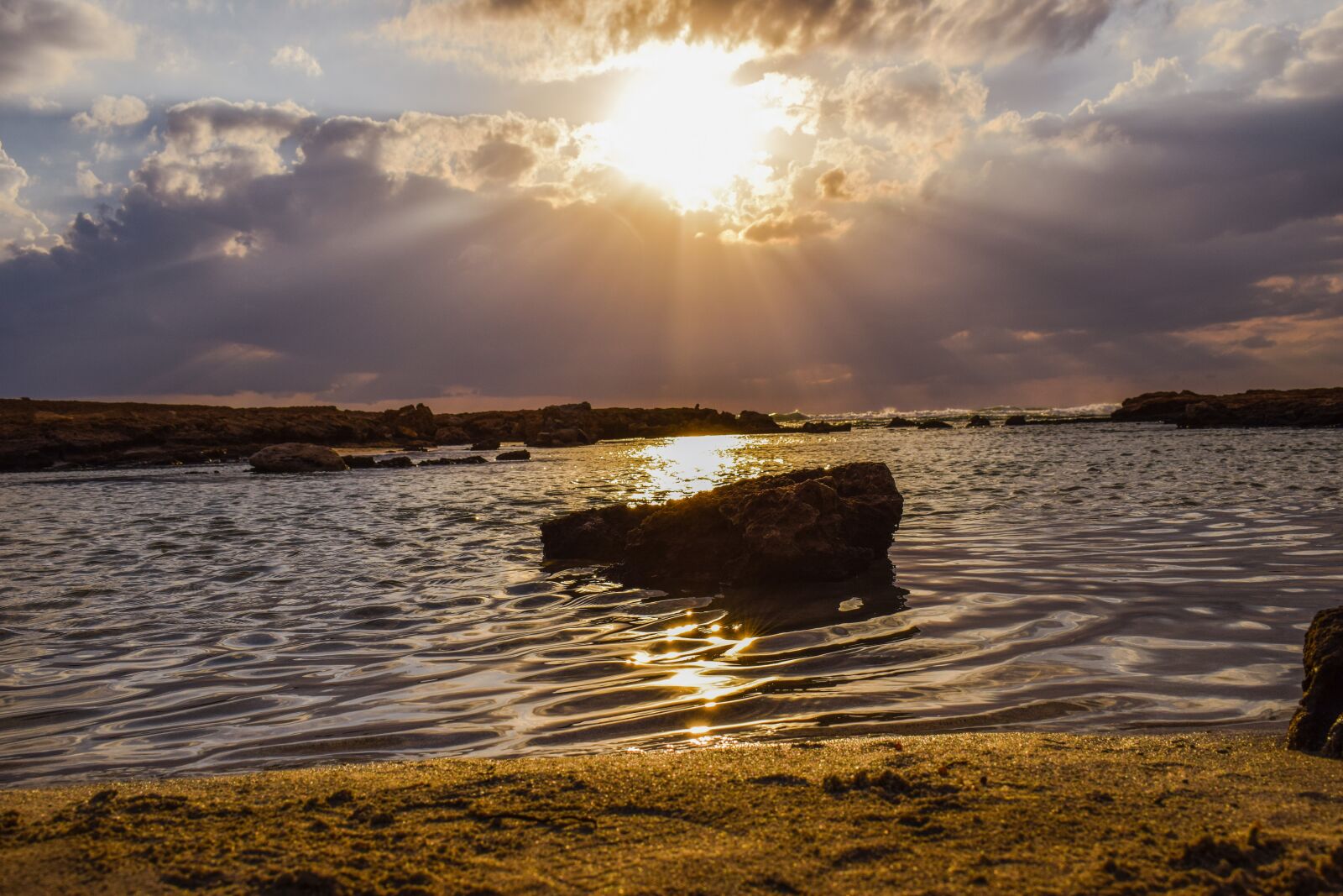 Nikon D3300 sample photo. Sunset, sea, sky photography