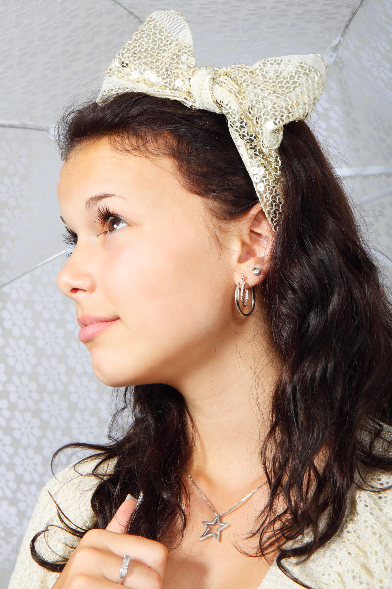 Canon EOS 50D sample photo. Woman, s, star, pendant photography