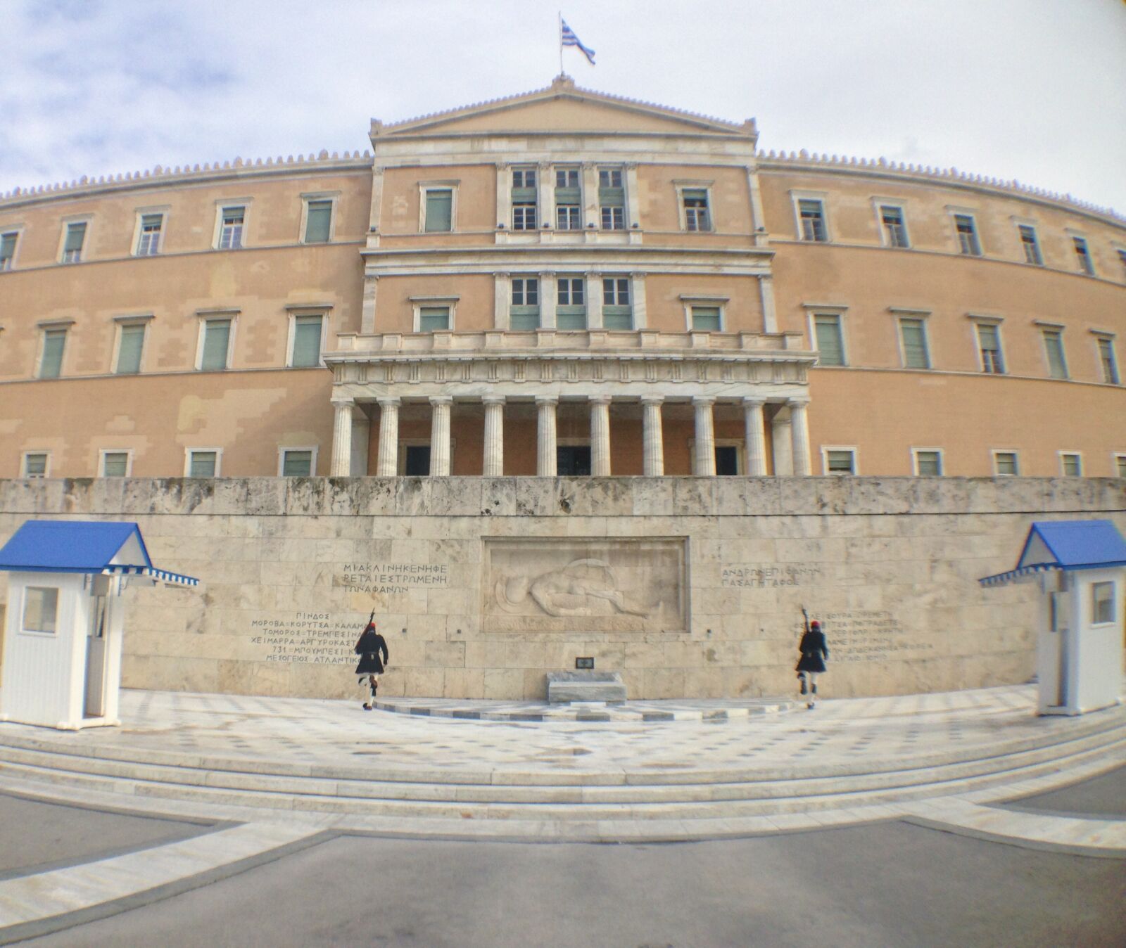 iPhone 5 back camera 4.12mm f/2.4 sample photo. Greece, parliament photography