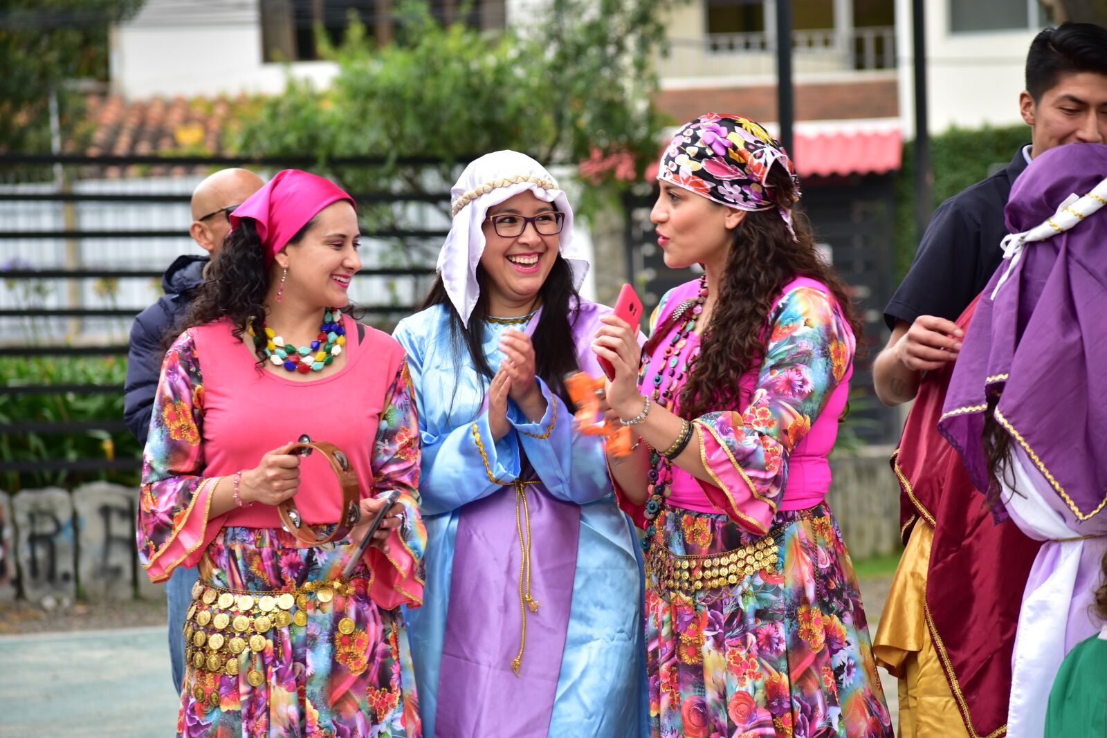 Nikon D3400 sample photo. Disguised, celebration, mass photography