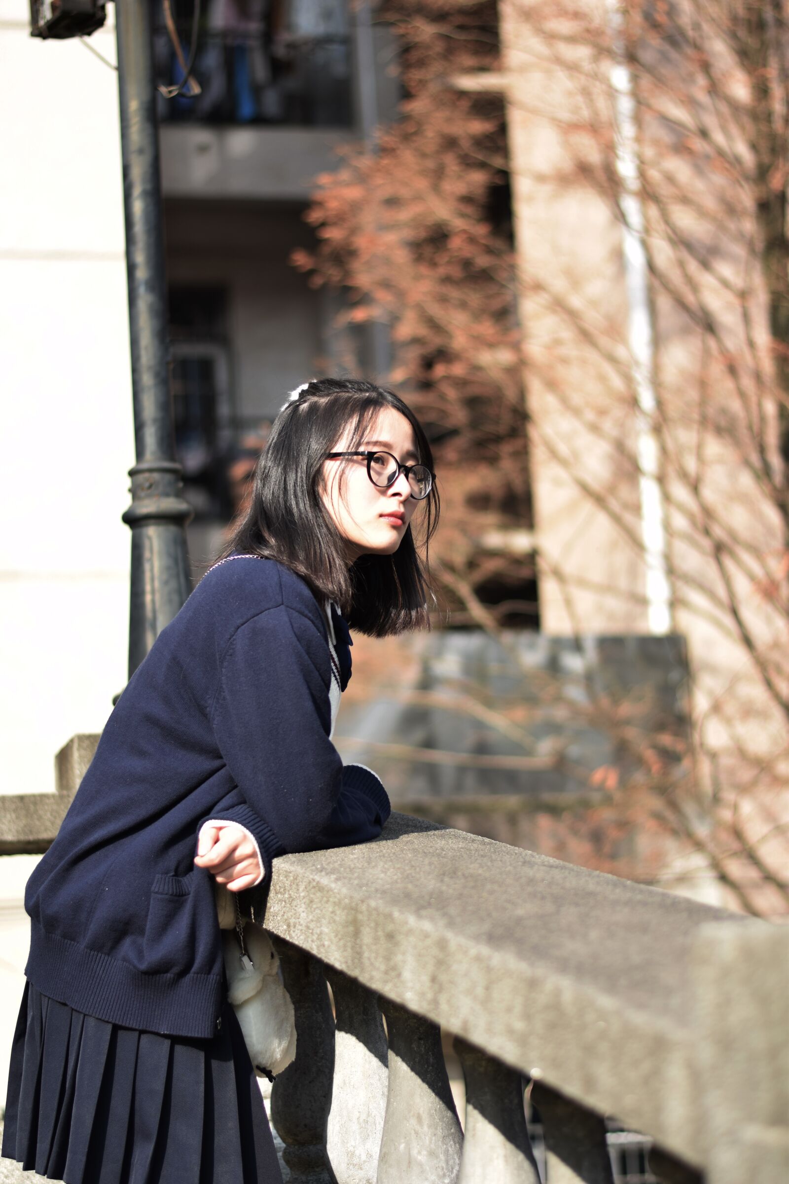 Nikon D5300 sample photo. Girls, campus, cute photography