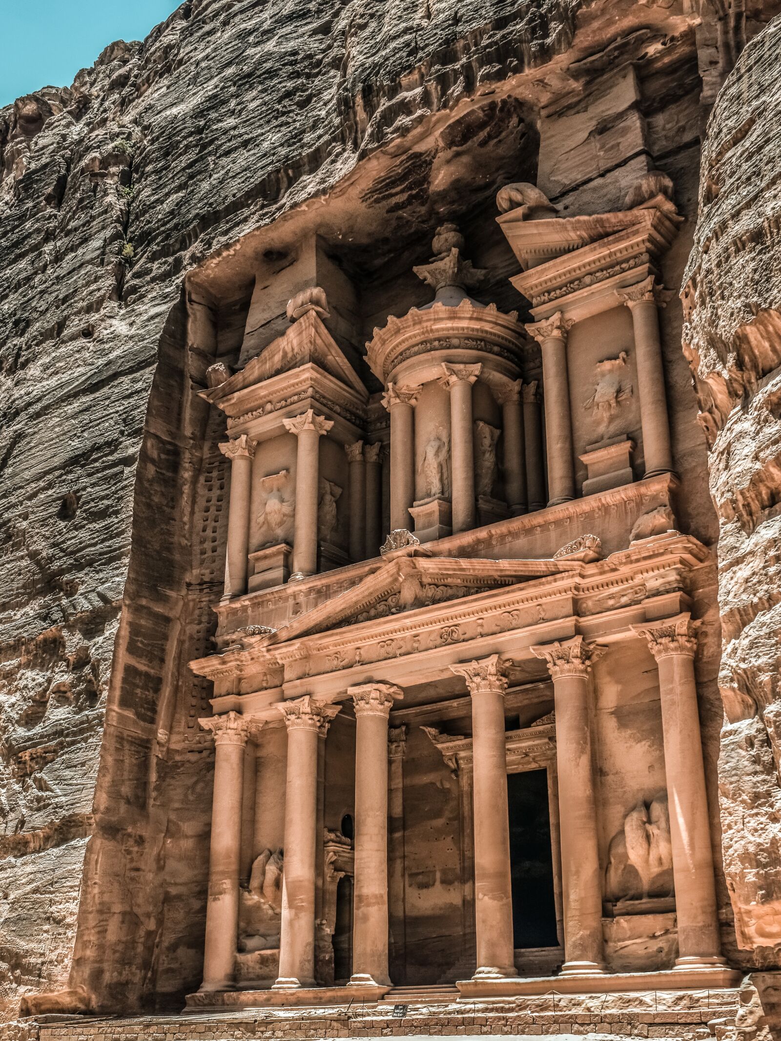 Nikon D3300 sample photo. Petra, jordan, treasury photography