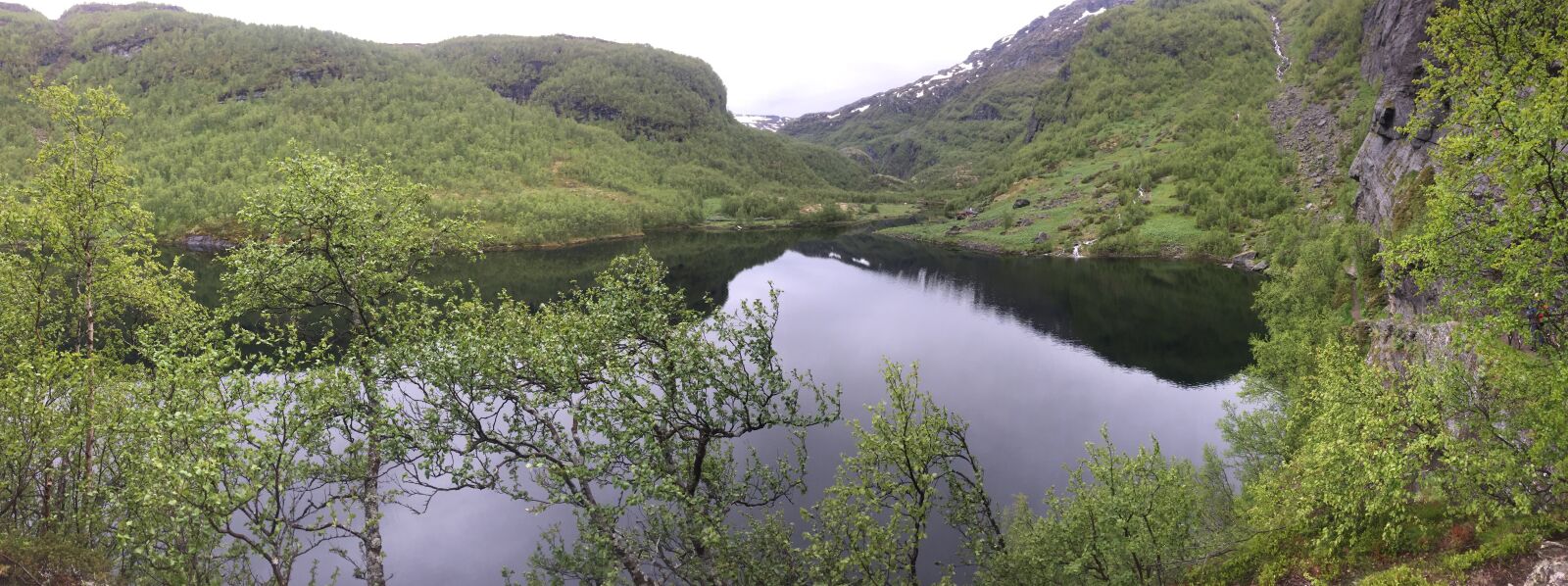 Apple iPhone 6 sample photo. Aurlandsdalen, lake, mountains, nature photography