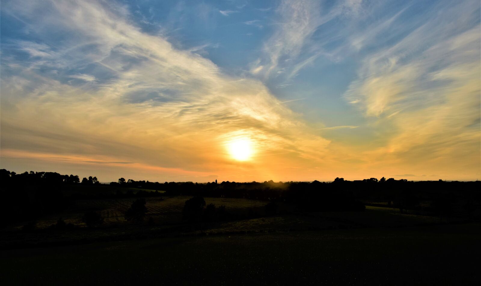Nikon D5300 sample photo. Sunset, landscape, sun photography