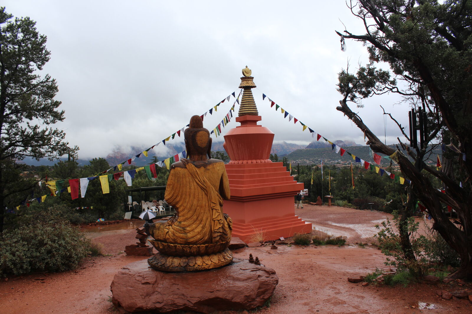 Canon EOS 1200D (EOS Rebel T5 / EOS Kiss X70 / EOS Hi) sample photo. Budha, flags, peace, peaceful photography