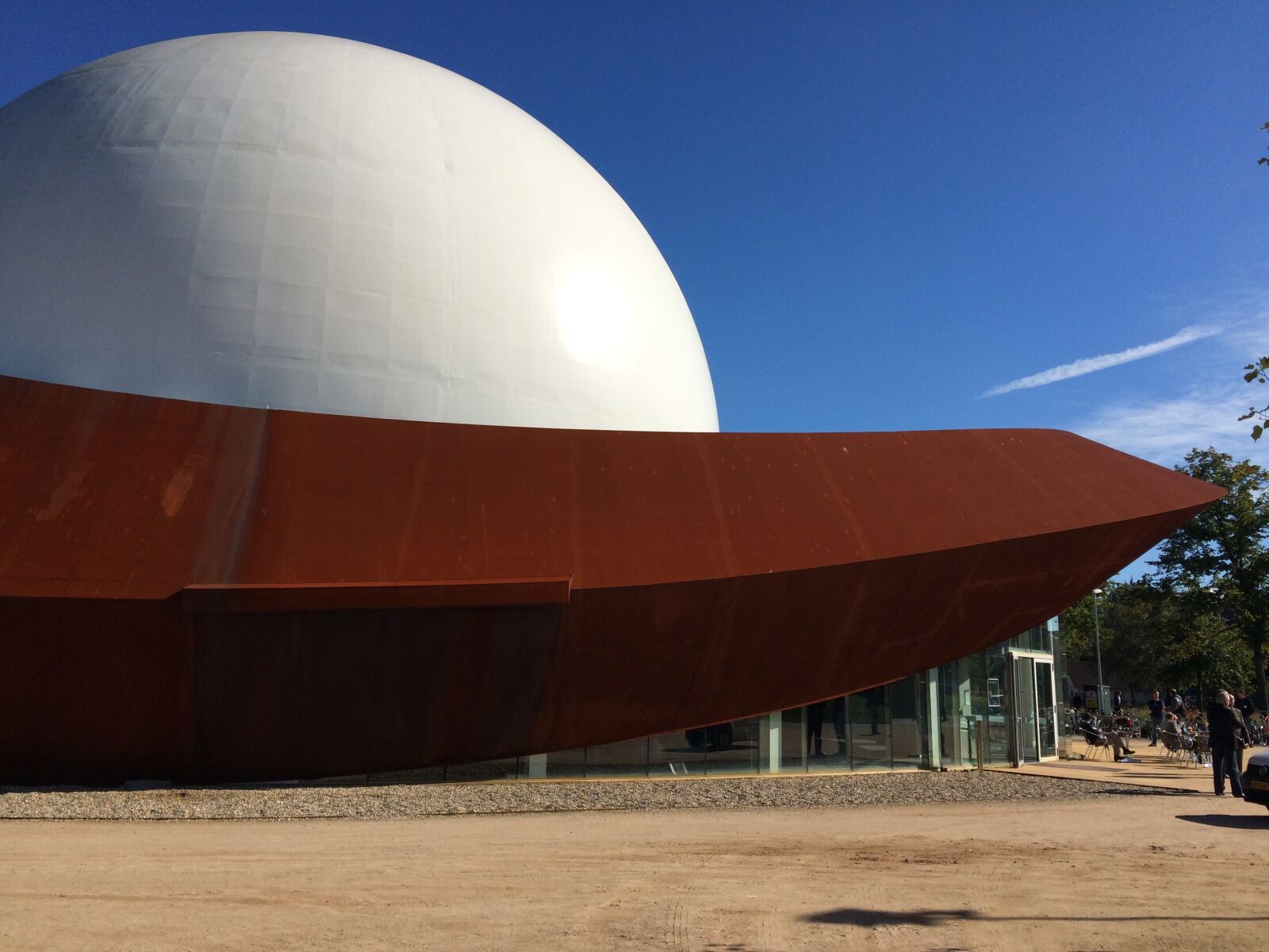 iPhone 5s back camera 4.15mm f/2.2 sample photo. Dot groningen, infoversum, architecture photography