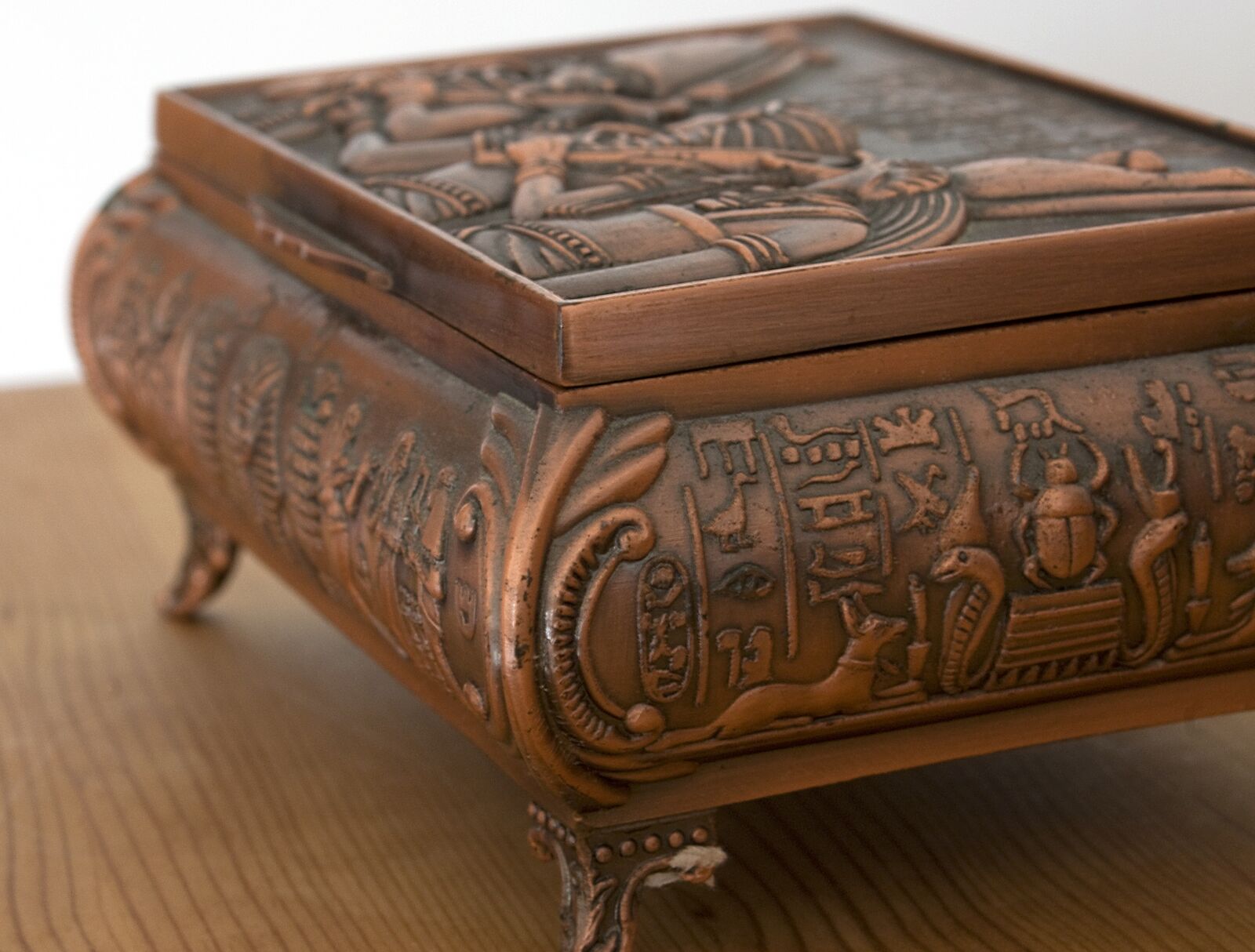 Nikon D300 sample photo. Jewelry box, egyptian, antique photography