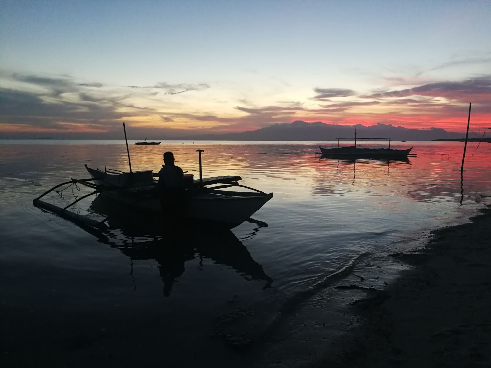 HUAWEI Mate 9 sample photo. Sunset, siquijor, filippine photography