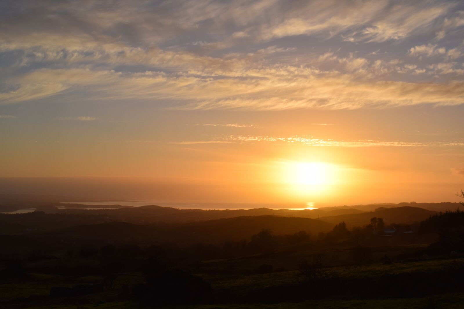 Nikon D5300 sample photo. Sunset, donegal, ireland photography