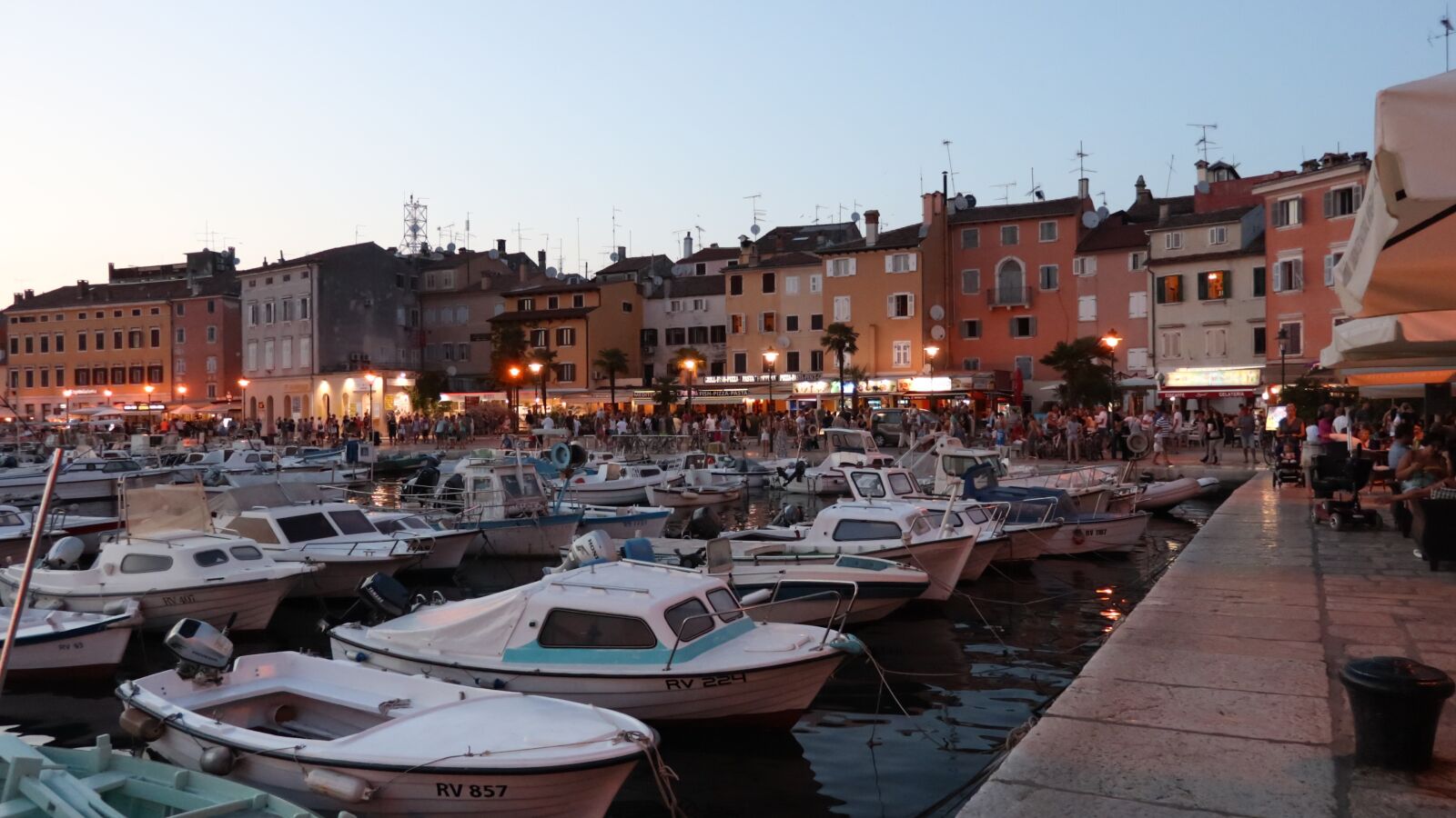 Canon XC10 sample photo. Rovinj, croatia, port photography