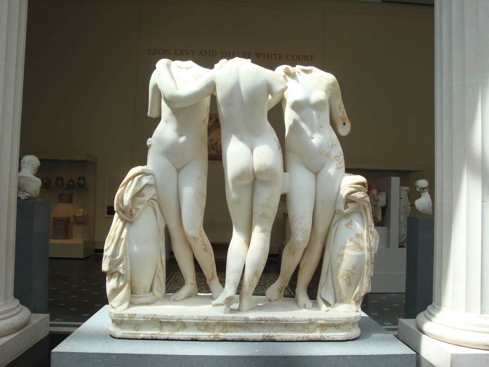 Sony Cyber-shot DSC-W150 sample photo. Three graces, metropolitan museum photography