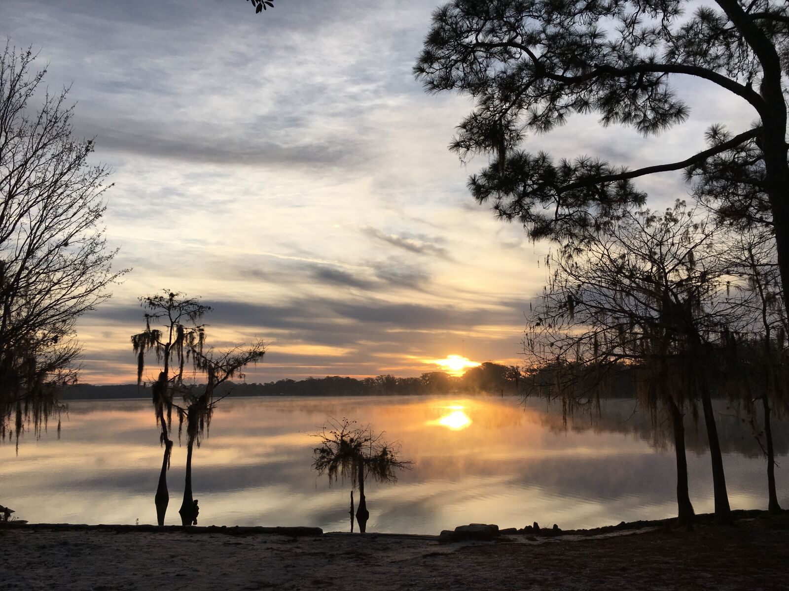 Apple iPhone 6s sample photo. Lake, sunrise, nature photography