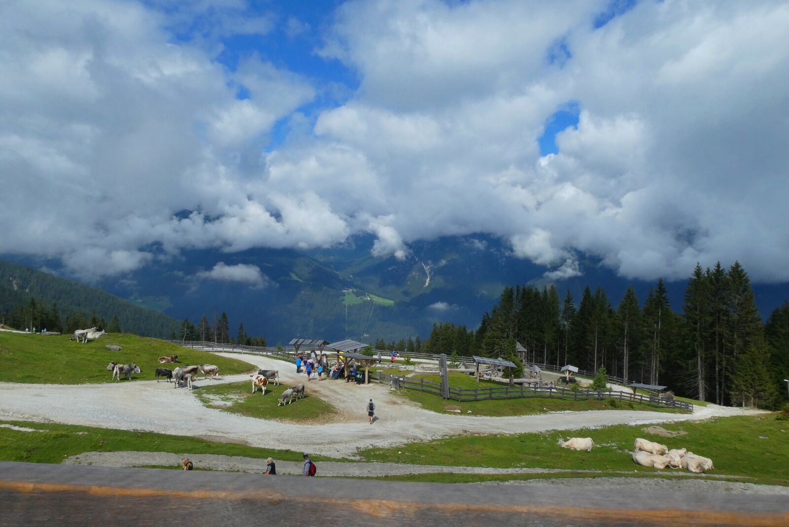 Panasonic Lumix DC-ZS70 (Lumix DC-TZ90) sample photo. Mountain, alps panorama, reached photography