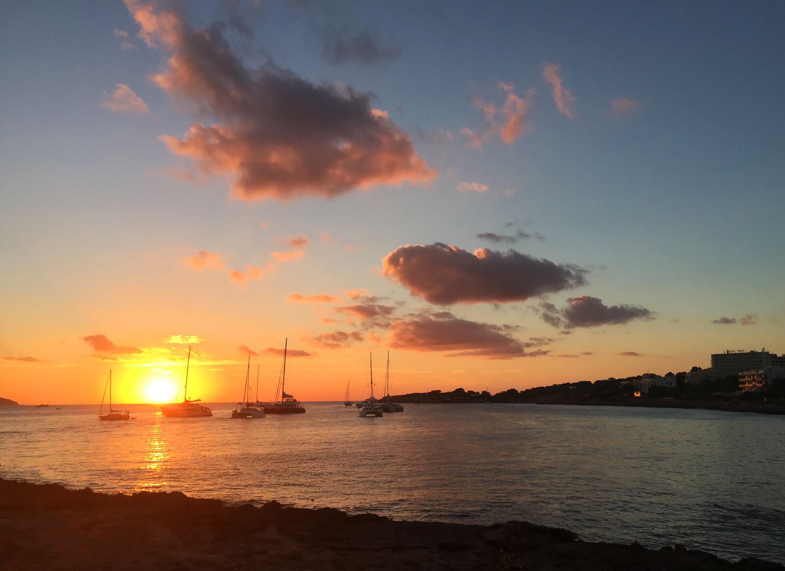 Apple iPhone 6 sample photo. Sunset, ibiza, vacations photography