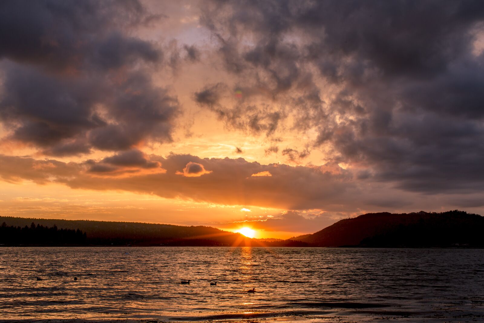 Canon EOS 5D Mark III + Canon EF 50mm F1.2L USM sample photo. Sunset, lake, water photography