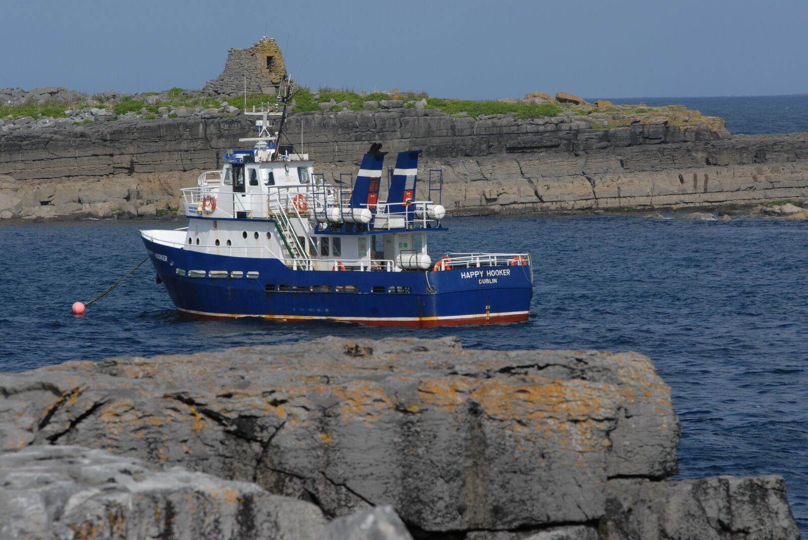 Nikon D200 sample photo. Ireland, boat, water photography