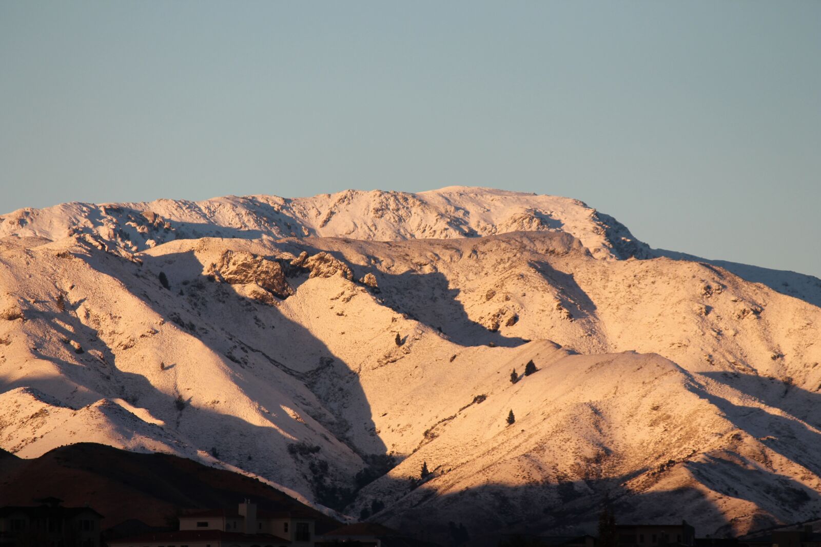 Canon EF-S 55-250mm F4-5.6 IS II sample photo. Snow, marlborough, wither hills photography