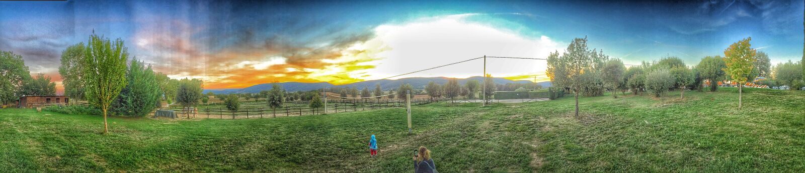 iPhone 6 back camera 4.15mm f/2.2 sample photo. Child, italy, motherhood, sunset photography