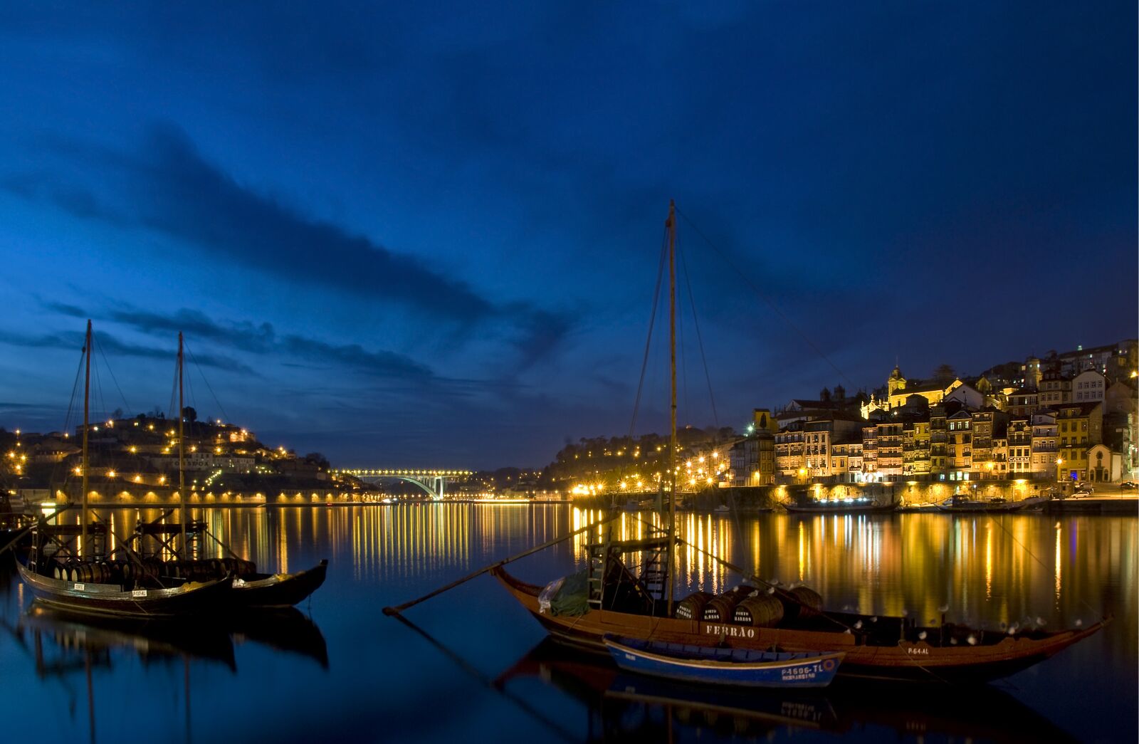 Nikon D300 sample photo. Porto, river, portugal photography