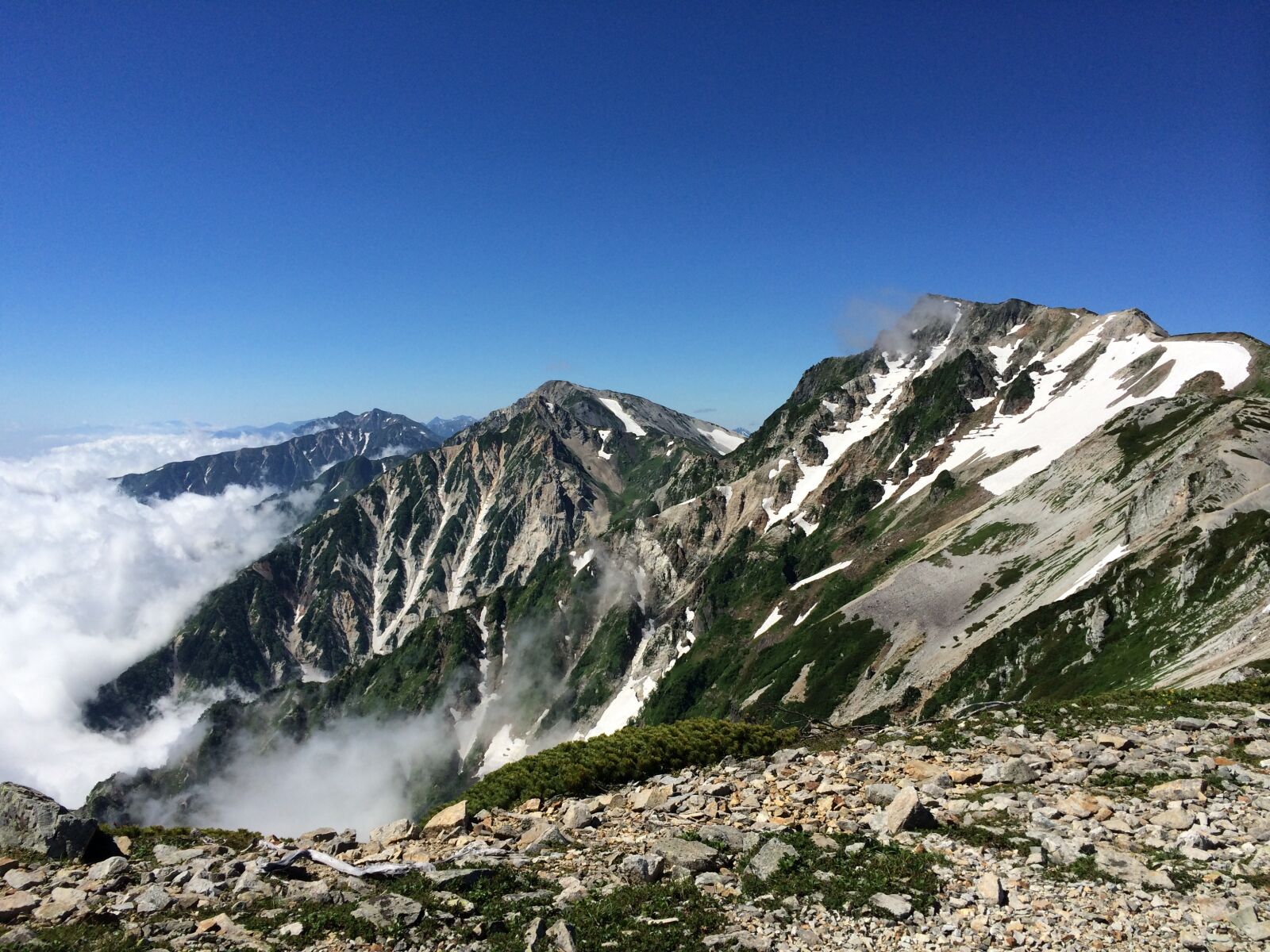 iPhone 5s back camera 4.12mm f/2.2 sample photo. Hakuba, mountain, natural photography