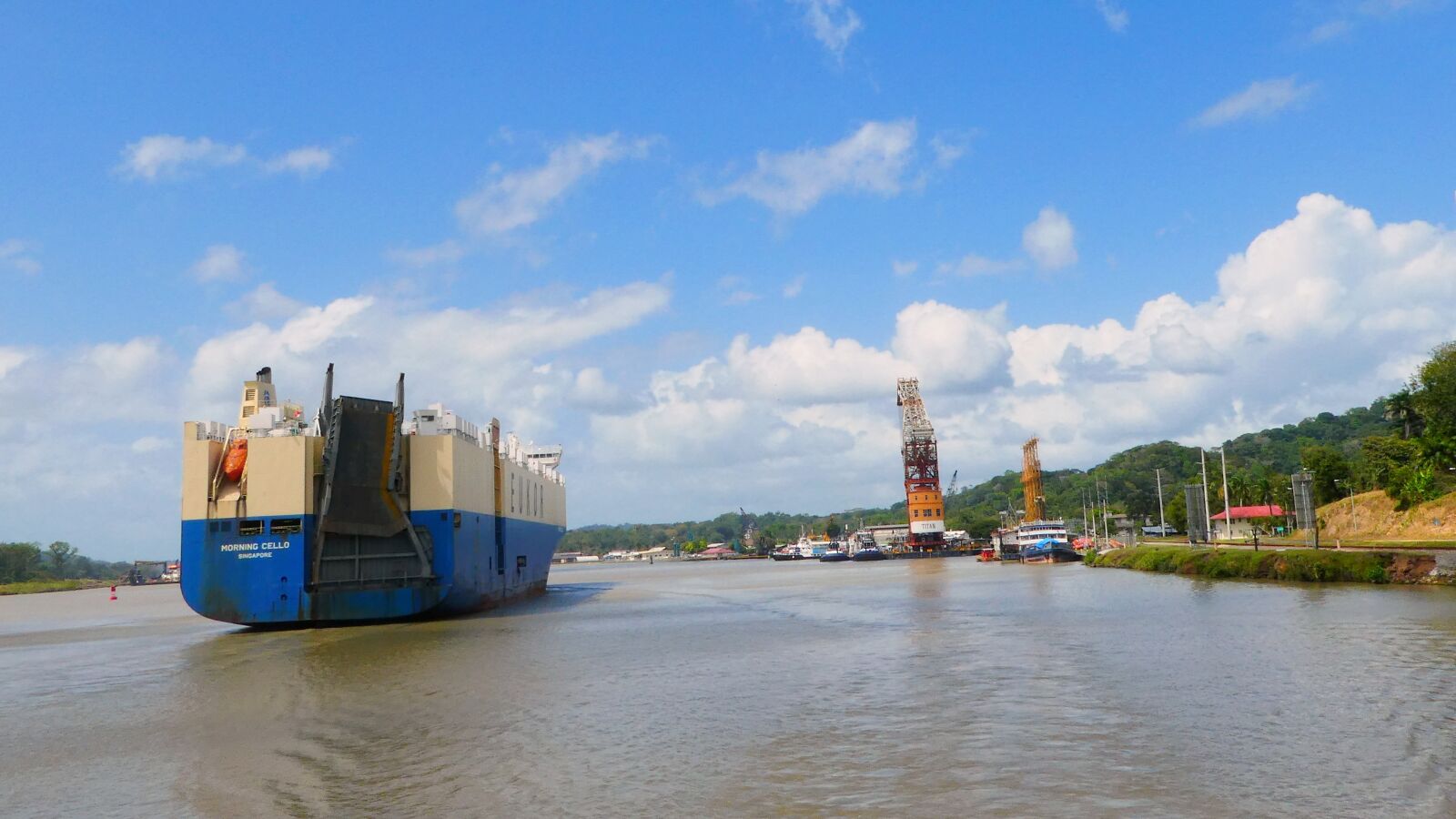 Panasonic DMC-TZ81 sample photo. Panama, panama canal, caribbean photography