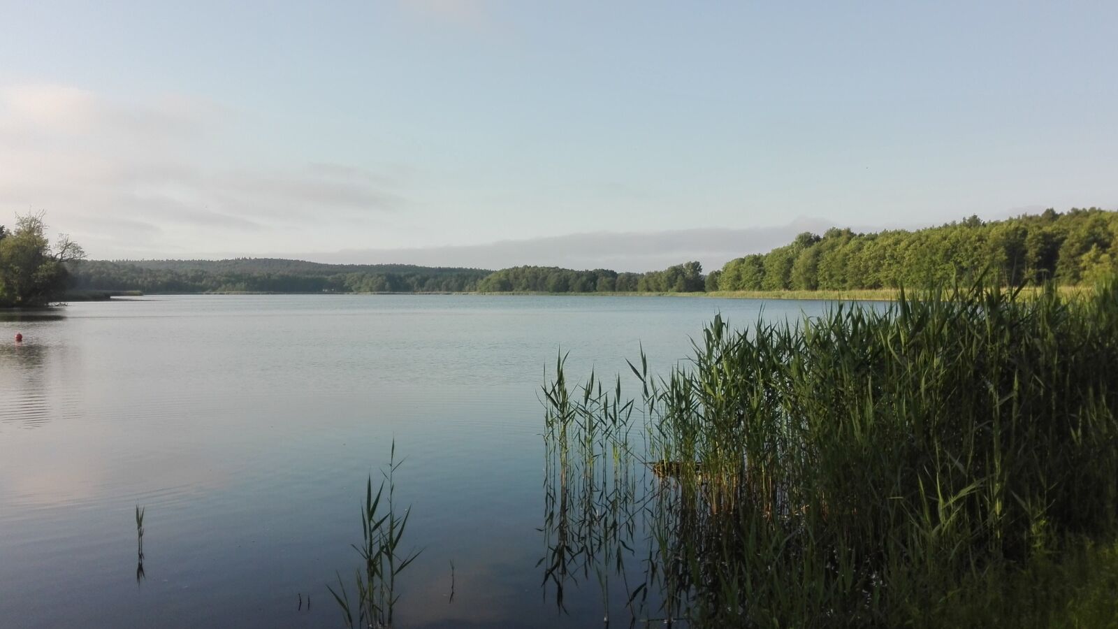 HUAWEI P8 Lite sample photo. Pond, sunrise, nature photography