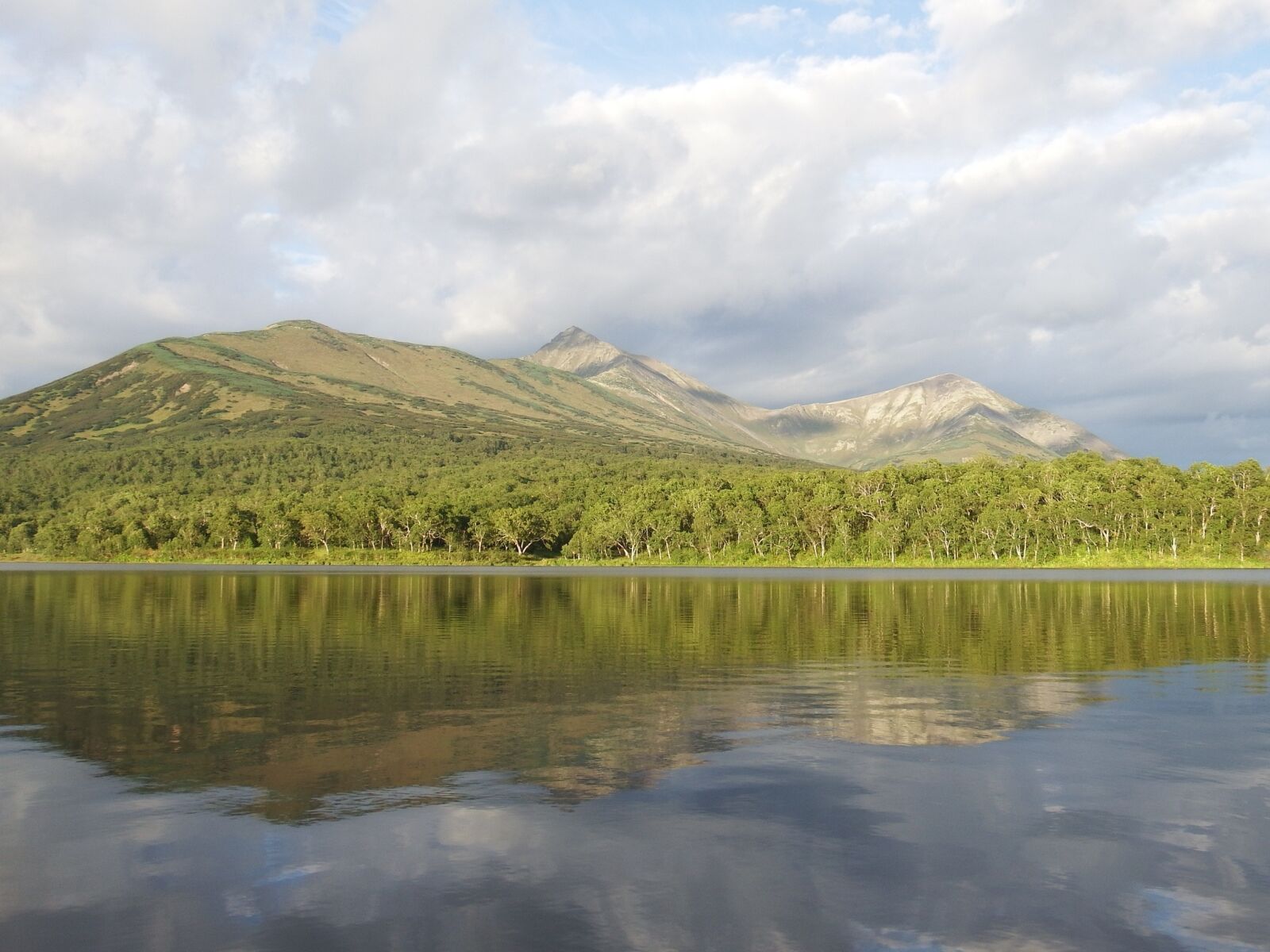 Fujifilm FinePix S1 sample photo. Lake, mountains, forest photography