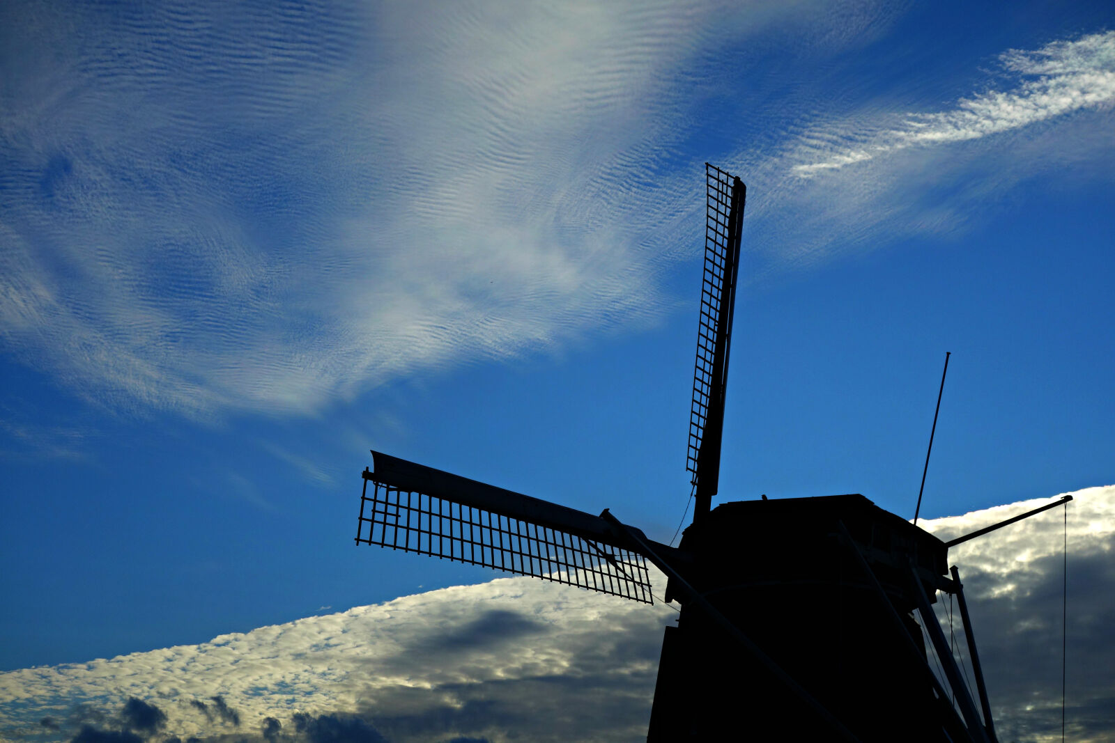 Sony Cyber-shot DSC-RX100 sample photo. Holland, mill, sail, silhouette photography