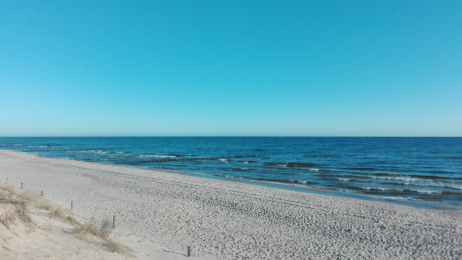 HUAWEI P8 Lite sample photo. Baltic sea, sand beach photography