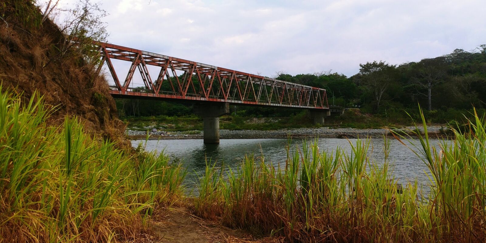 LG G6 sample photo. Bridge, costa rica, grass photography