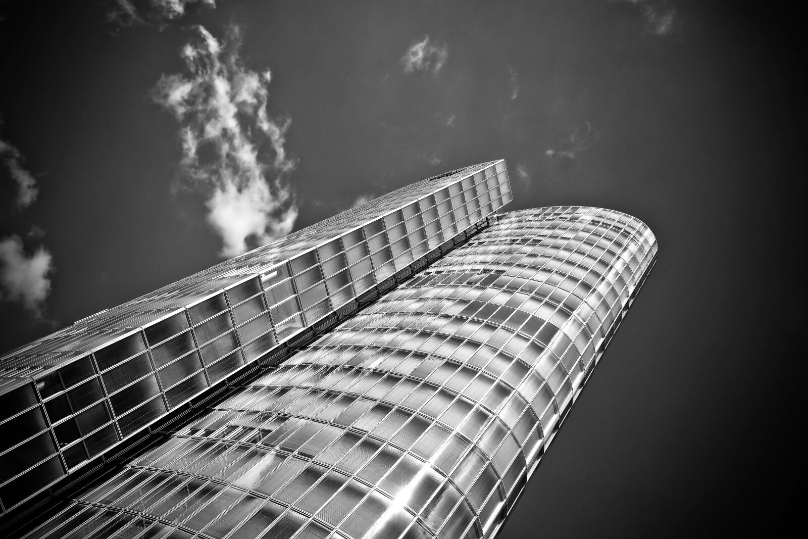 Olympus OM-D E-M10 sample photo. Architecture, skyscraper, glass facades photography