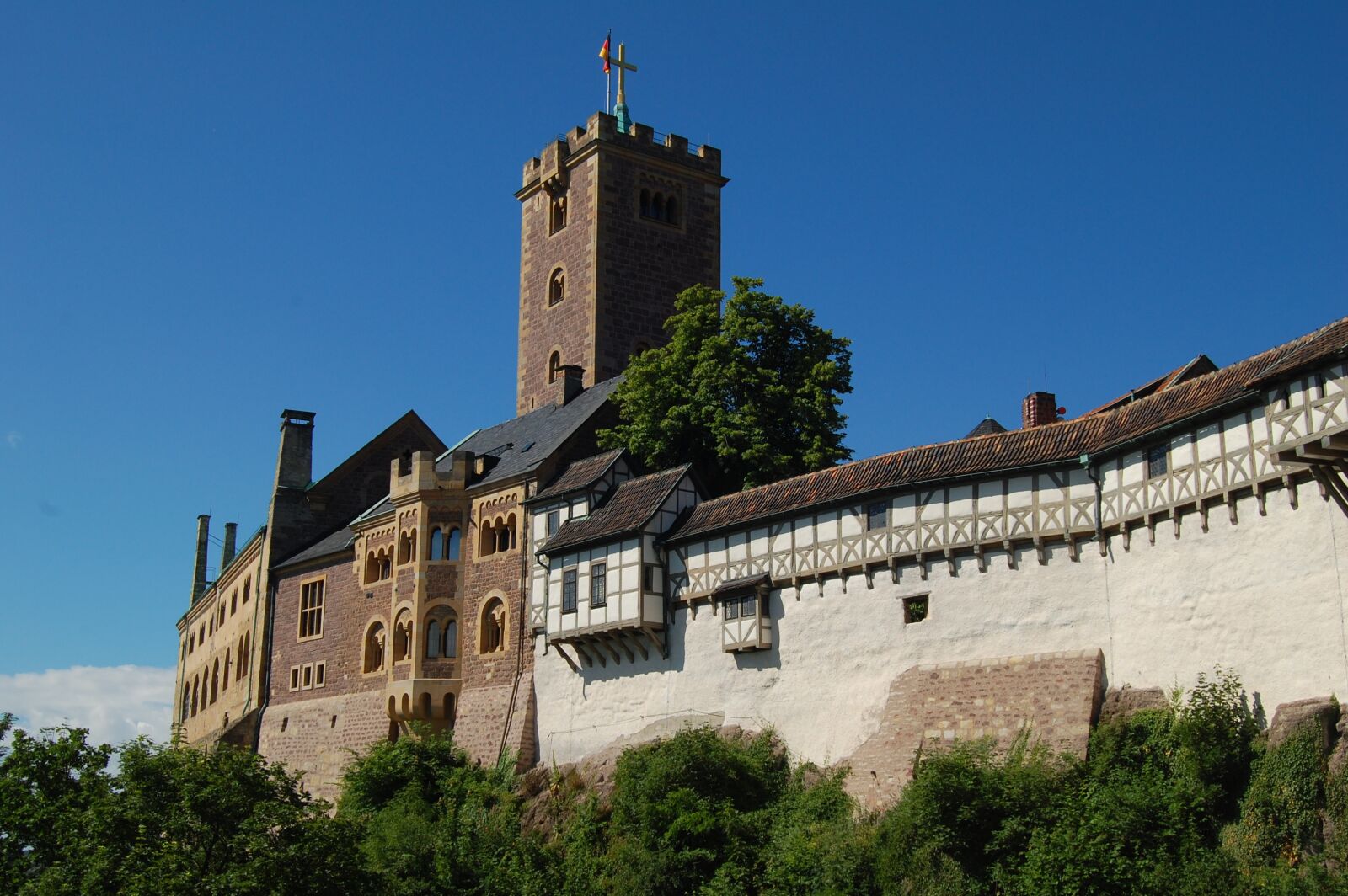 Nikon D40 sample photo. Thuringia germany, luther, eisenach photography